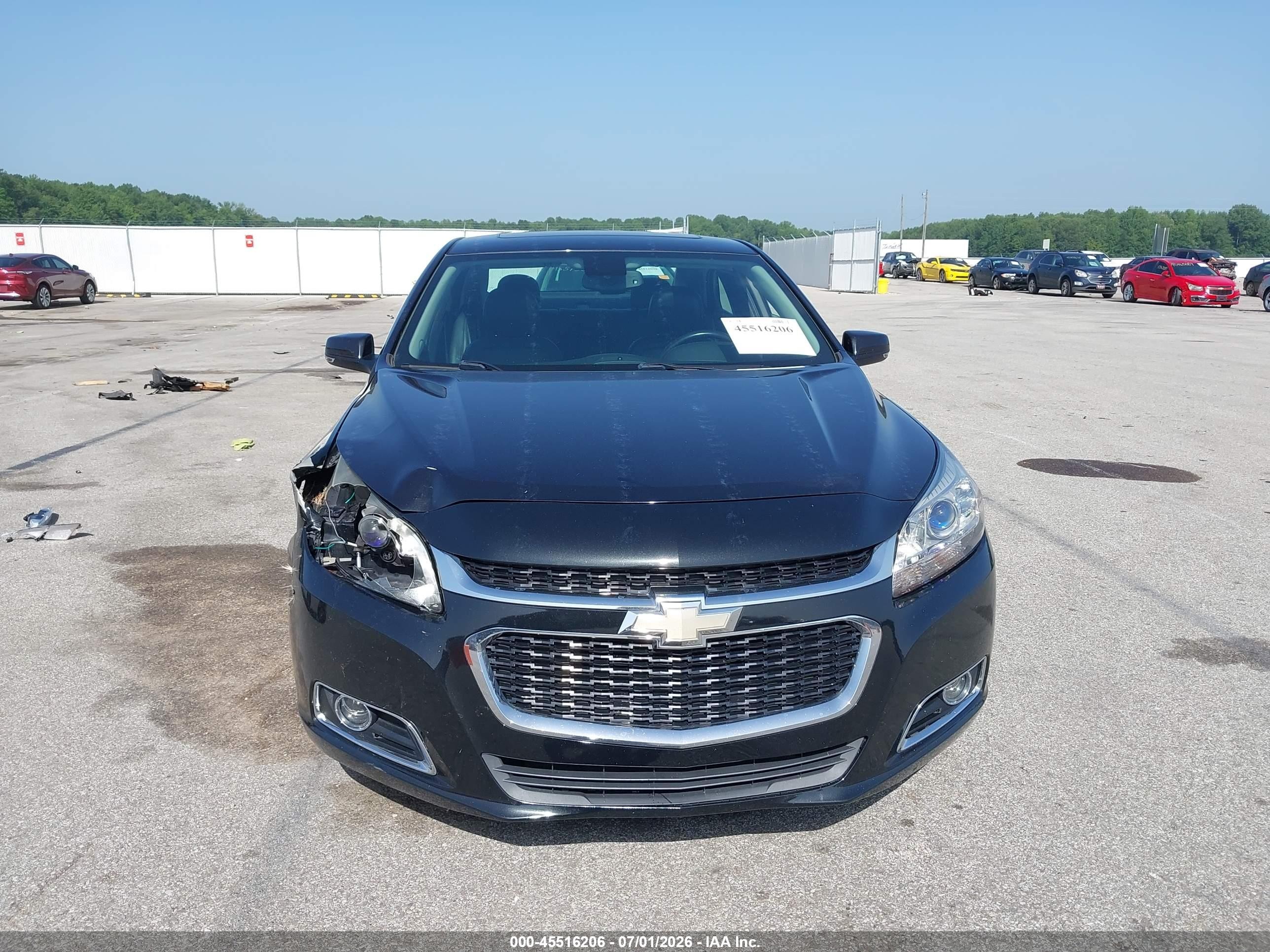 2015 Chevrolet Malibu 2lt Black vin: 1G11D5SL6FF132174