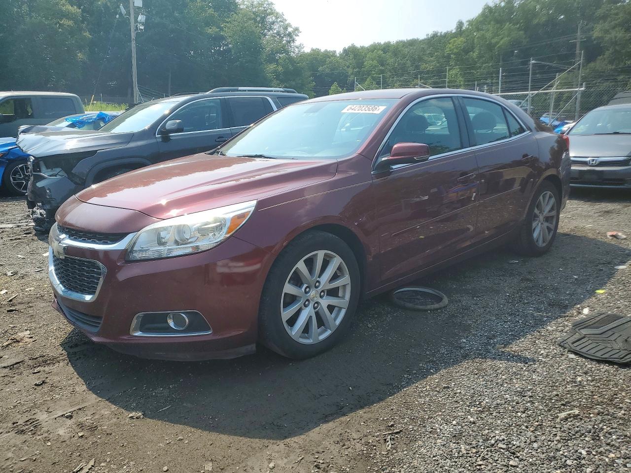 2015 Chevrolet Malibu 2lt Red vin: 1G11D5SL6FF264562