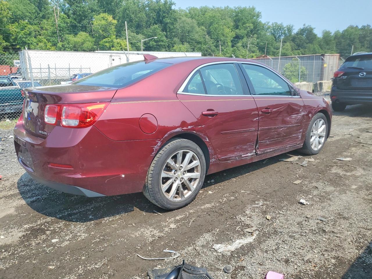 2015 Chevrolet Malibu 2lt Красный vin: 1G11D5SL6FF264562
