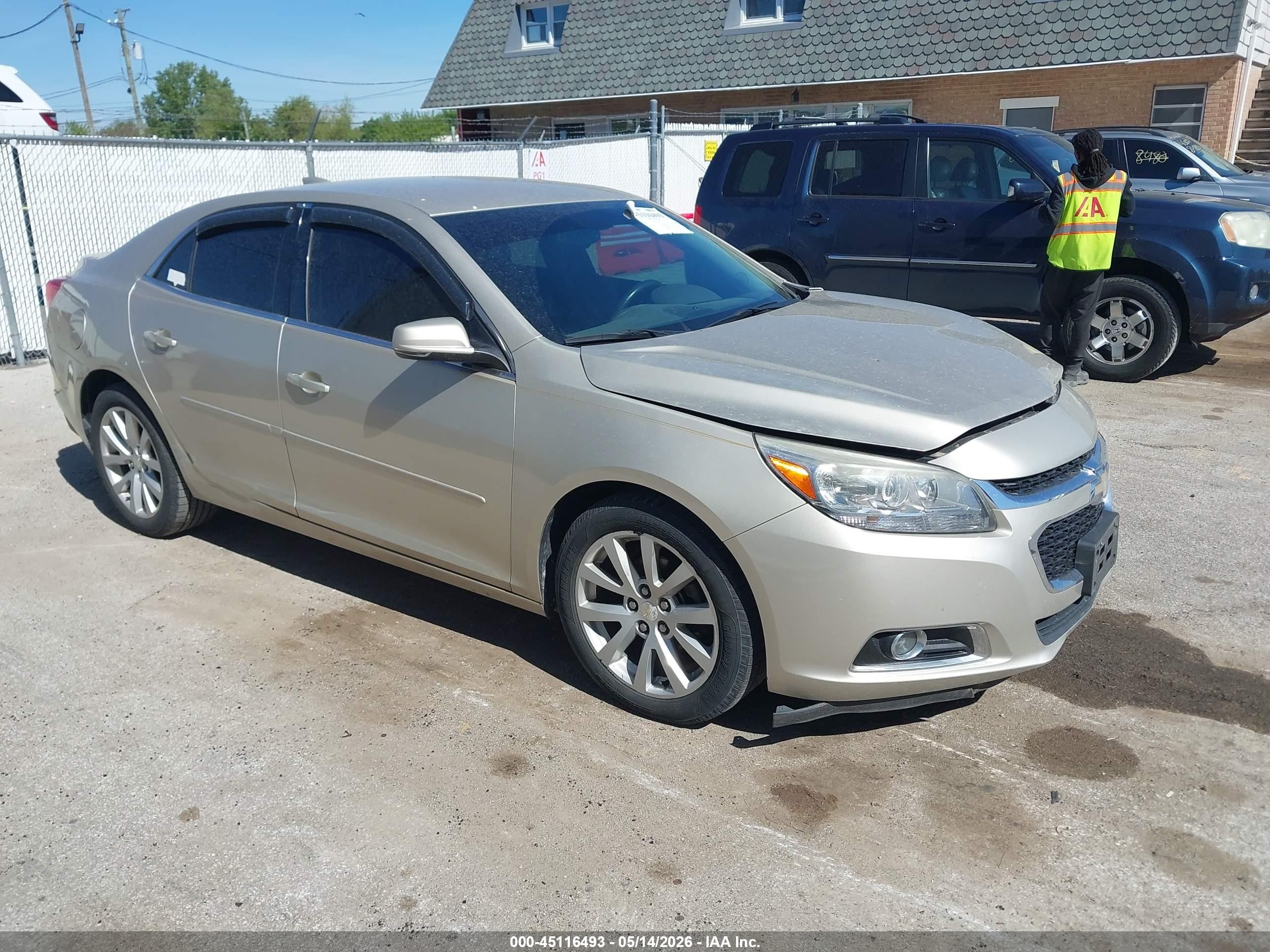 2015 Chevrolet Malibu 2lt Beige vin: 1G11D5SL6FF308429