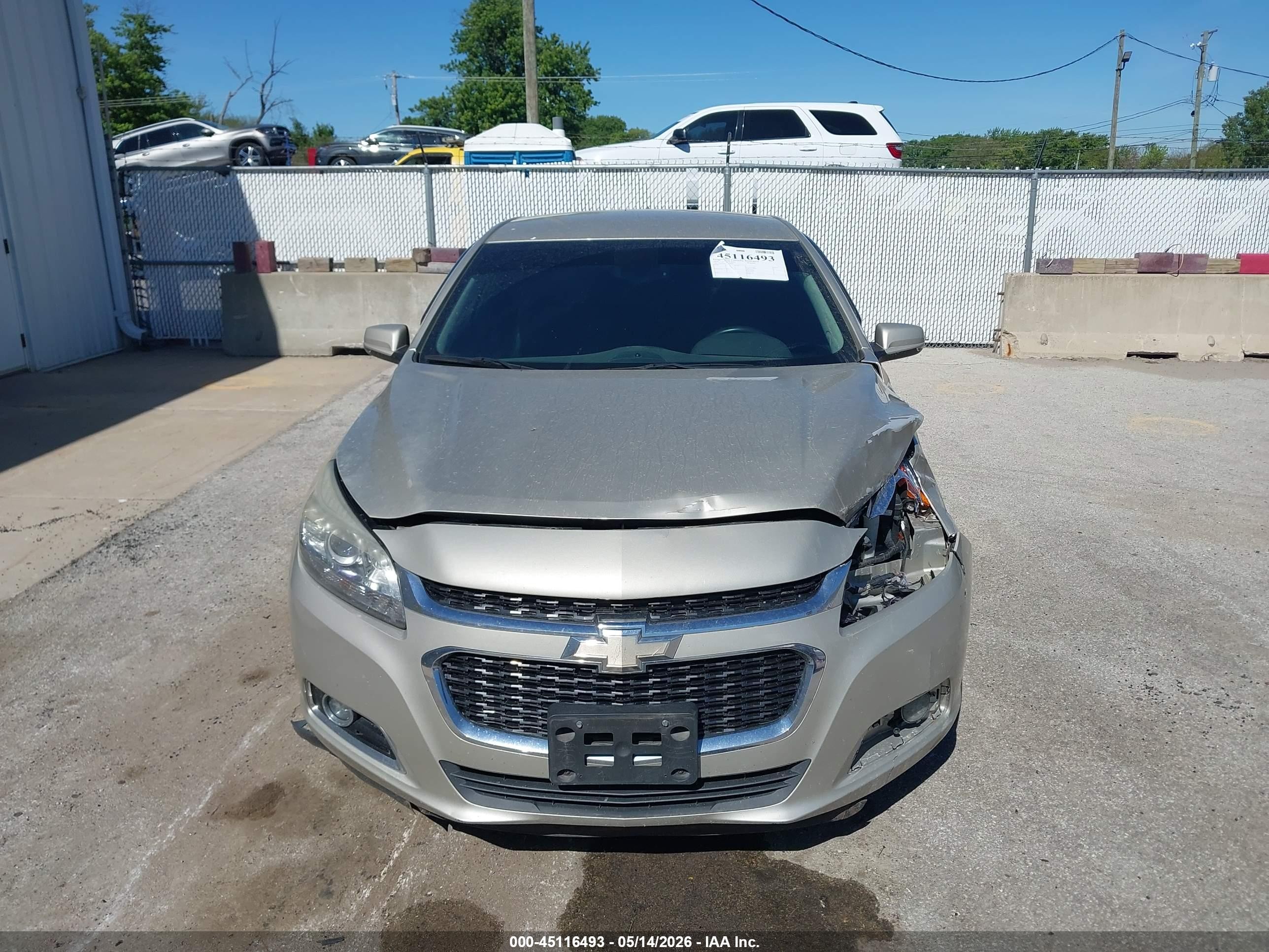 2015 Chevrolet Malibu 2lt Beige vin: 1G11D5SL6FF308429