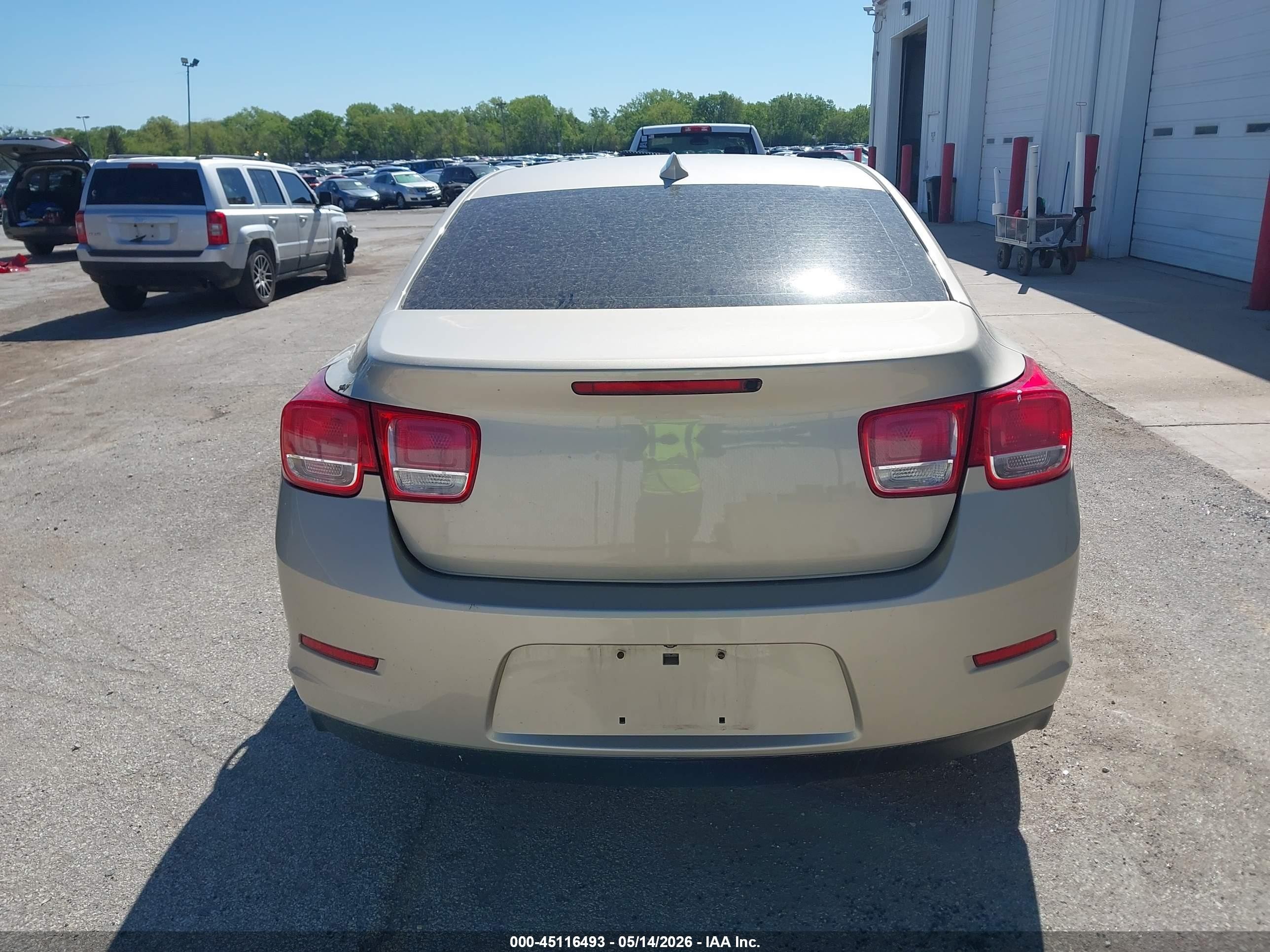 2015 Chevrolet Malibu 2lt Beige vin: 1G11D5SL6FF308429