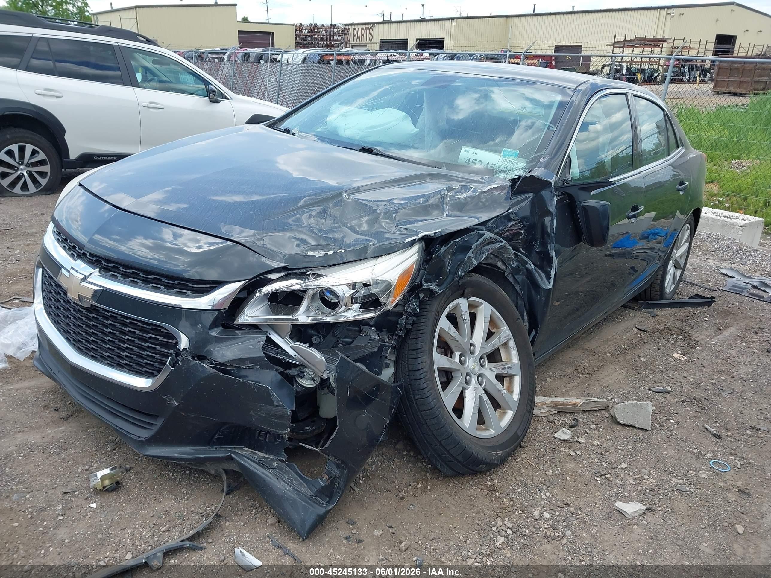 2015 Chevrolet Malibu 2lt Black vin: 1G11D5SL6FF338837