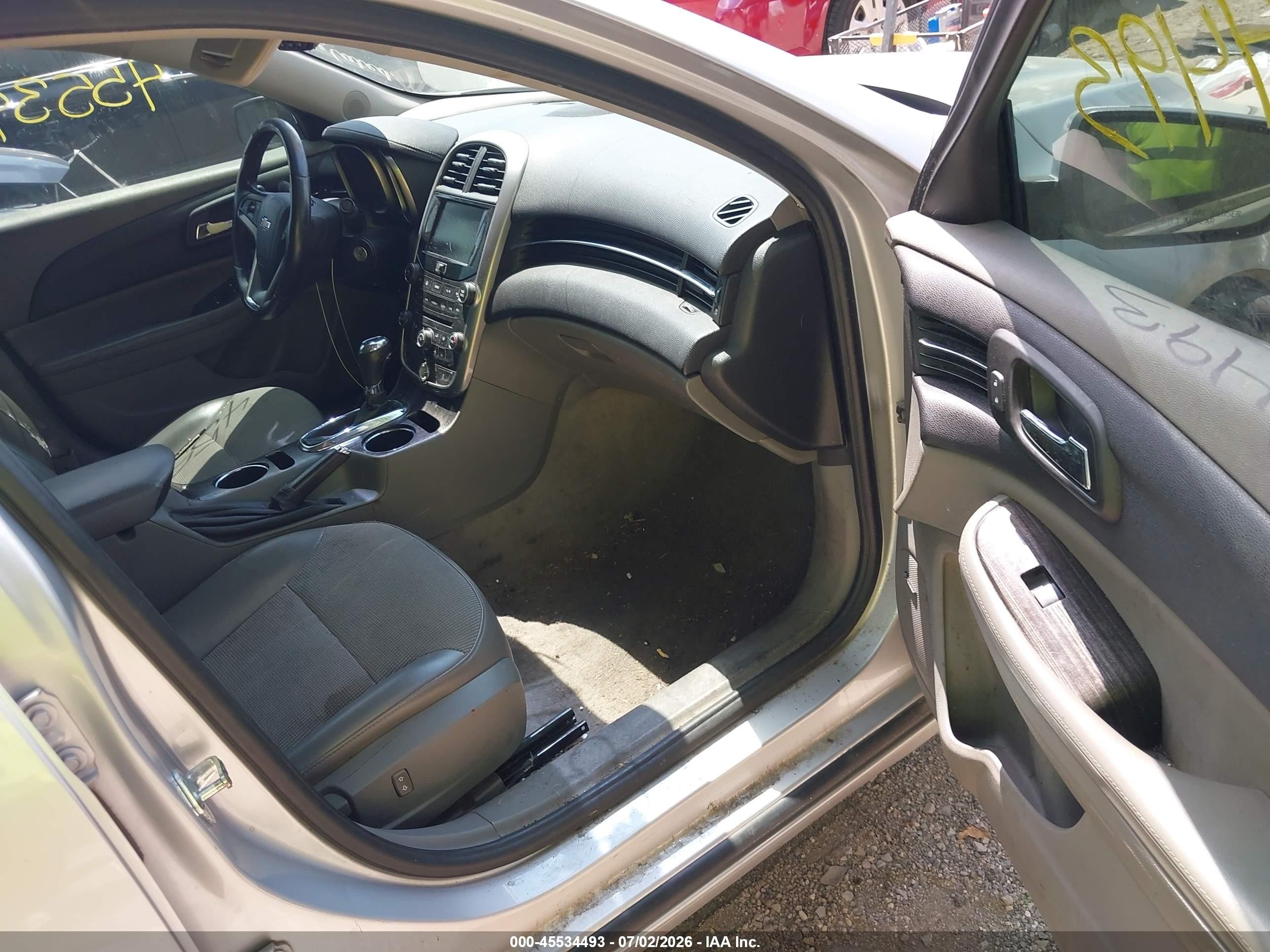 2015 Chevrolet Malibu 2lt Silver vin: 1G11D5SL7FF292452