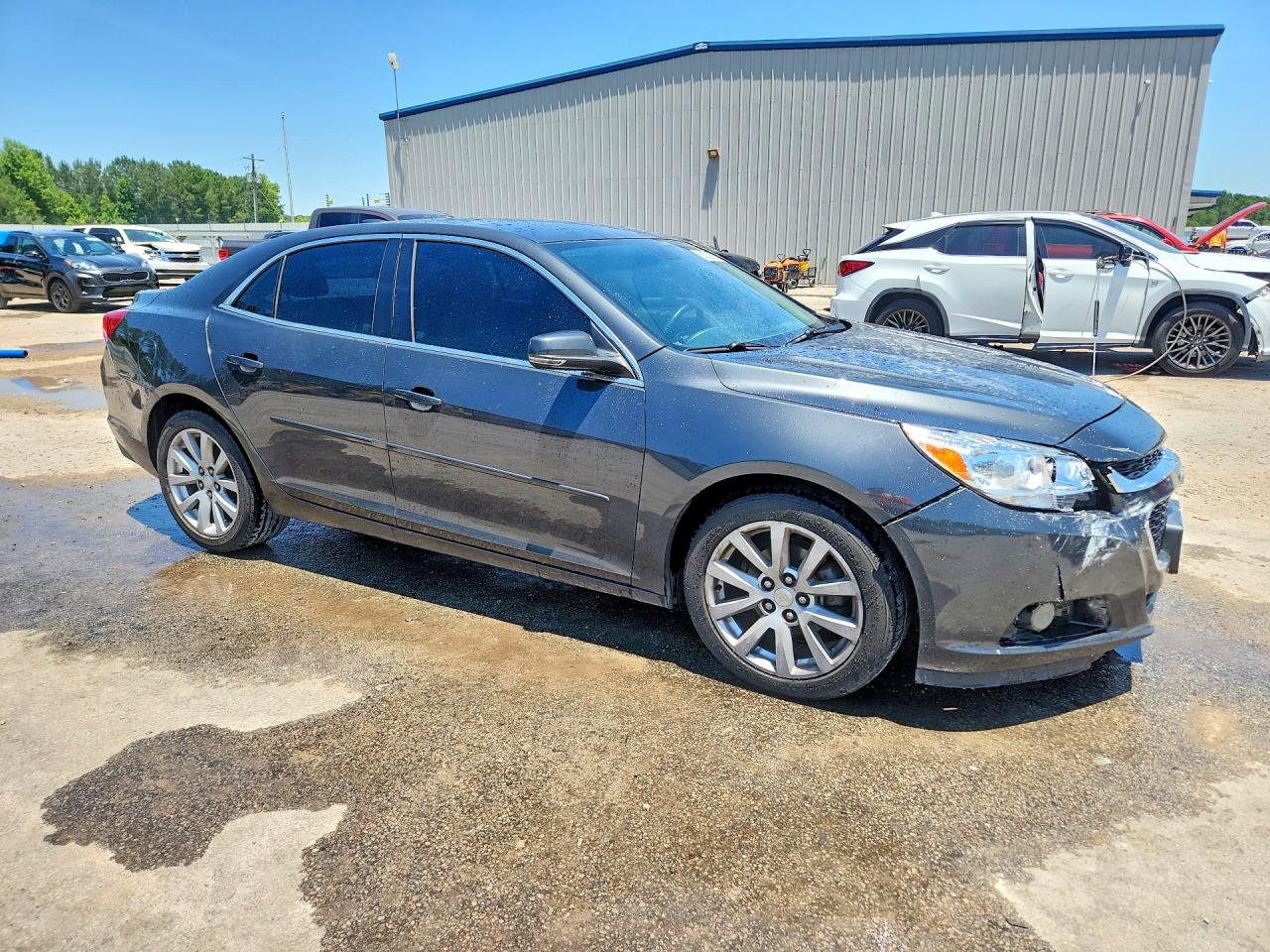 2015 Chevrolet Malibu 2lt Gray vin: 1G11D5SL7FF300128