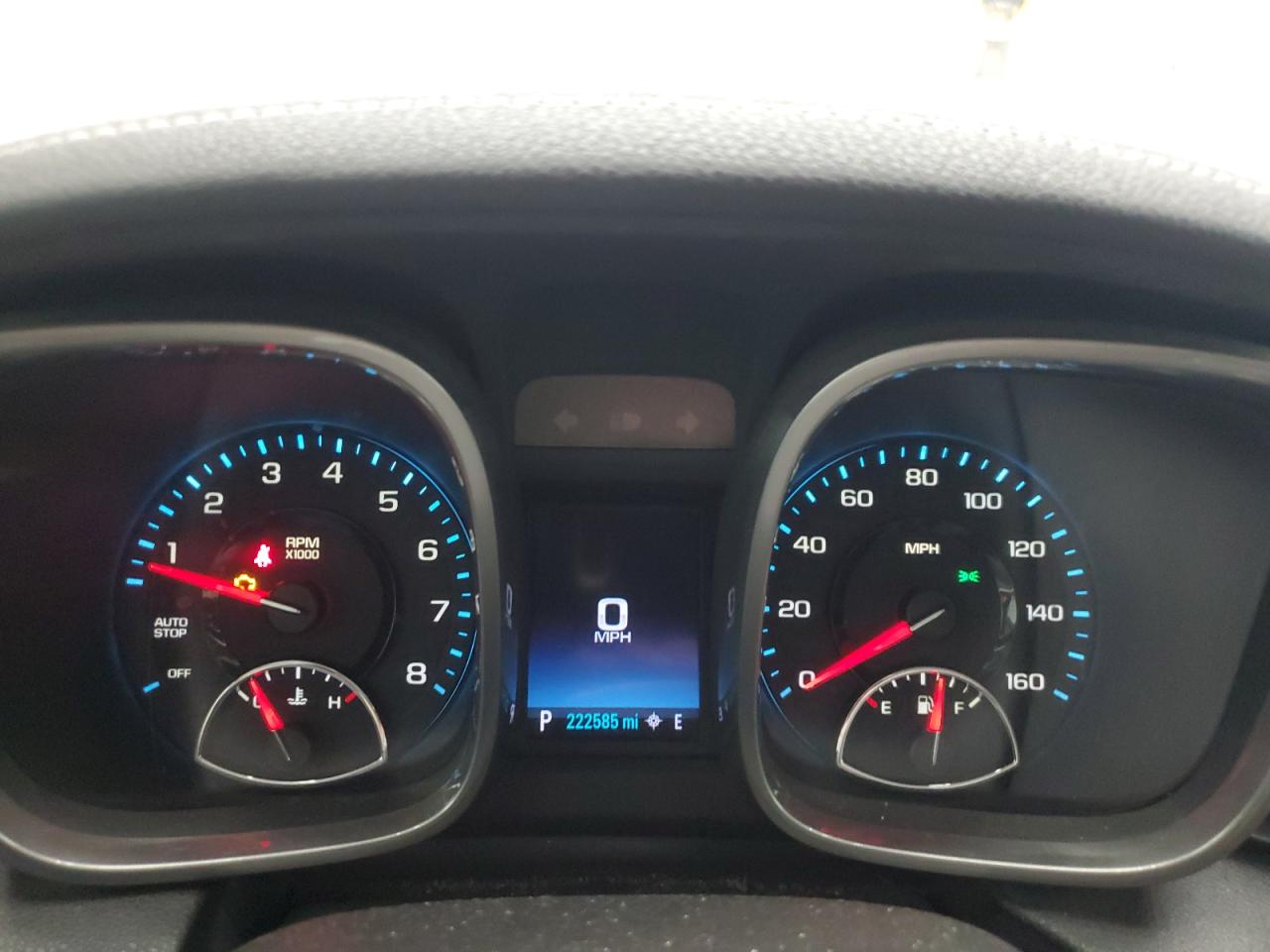 2015 Chevrolet Malibu 2lt Gray vin: 1G11D5SL7FF302851 Damage: Warning Light - Engine, On, Unacceptable