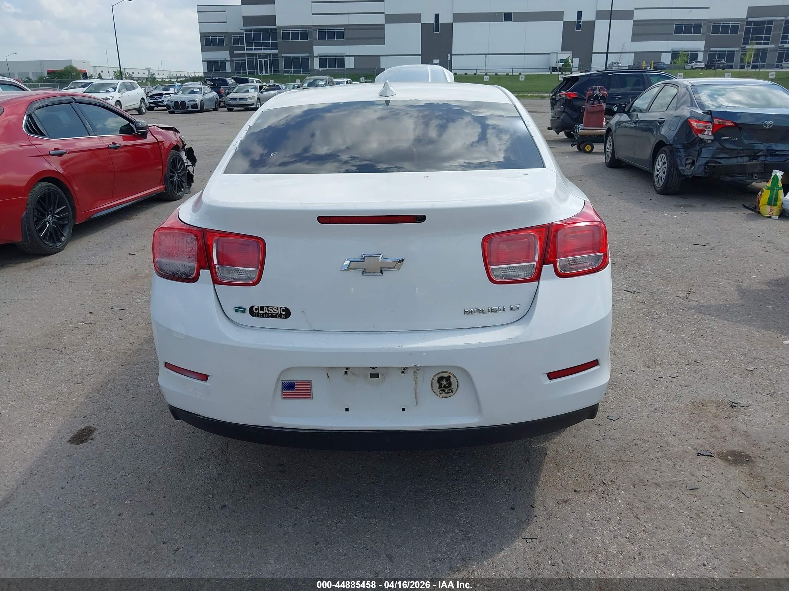 2015 Chevrolet Malibu 2lt White vin: 1G11D5SL7FU150906