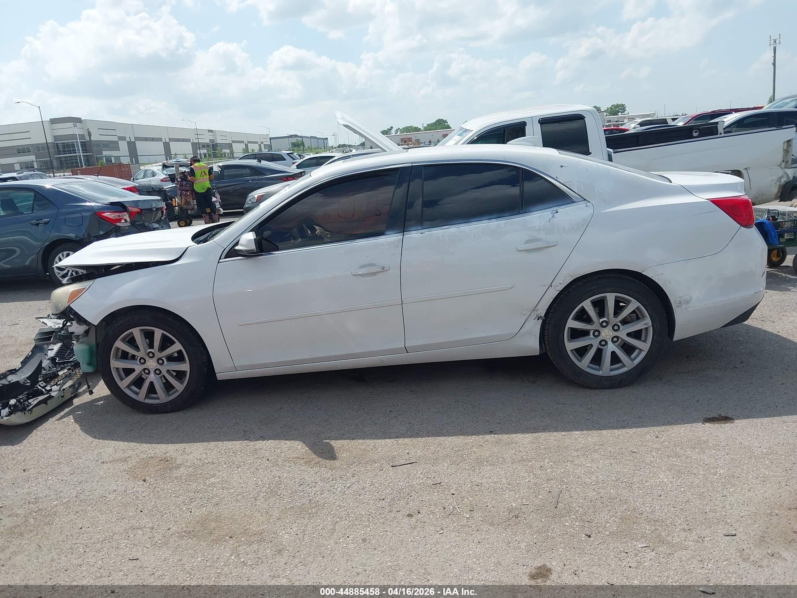 2015 Chevrolet Malibu 2lt White vin: 1G11D5SL7FU150906