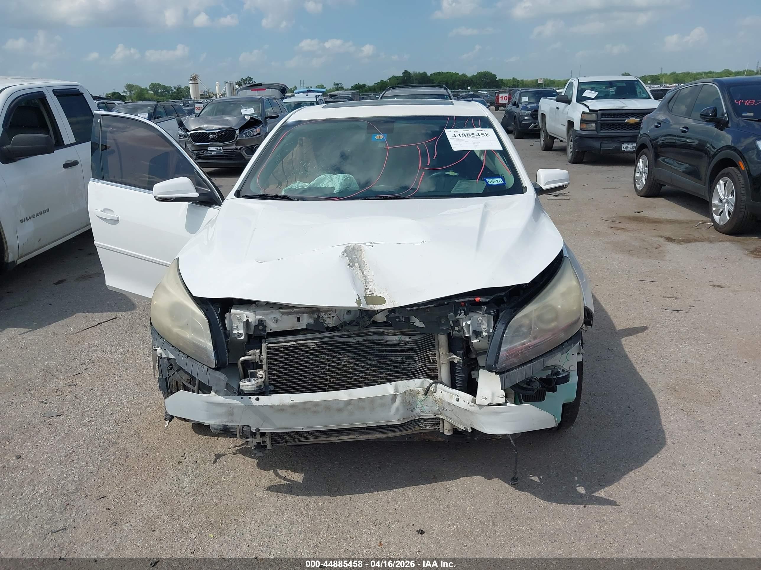 2015 Chevrolet Malibu 2lt White vin: 1G11D5SL7FU150906