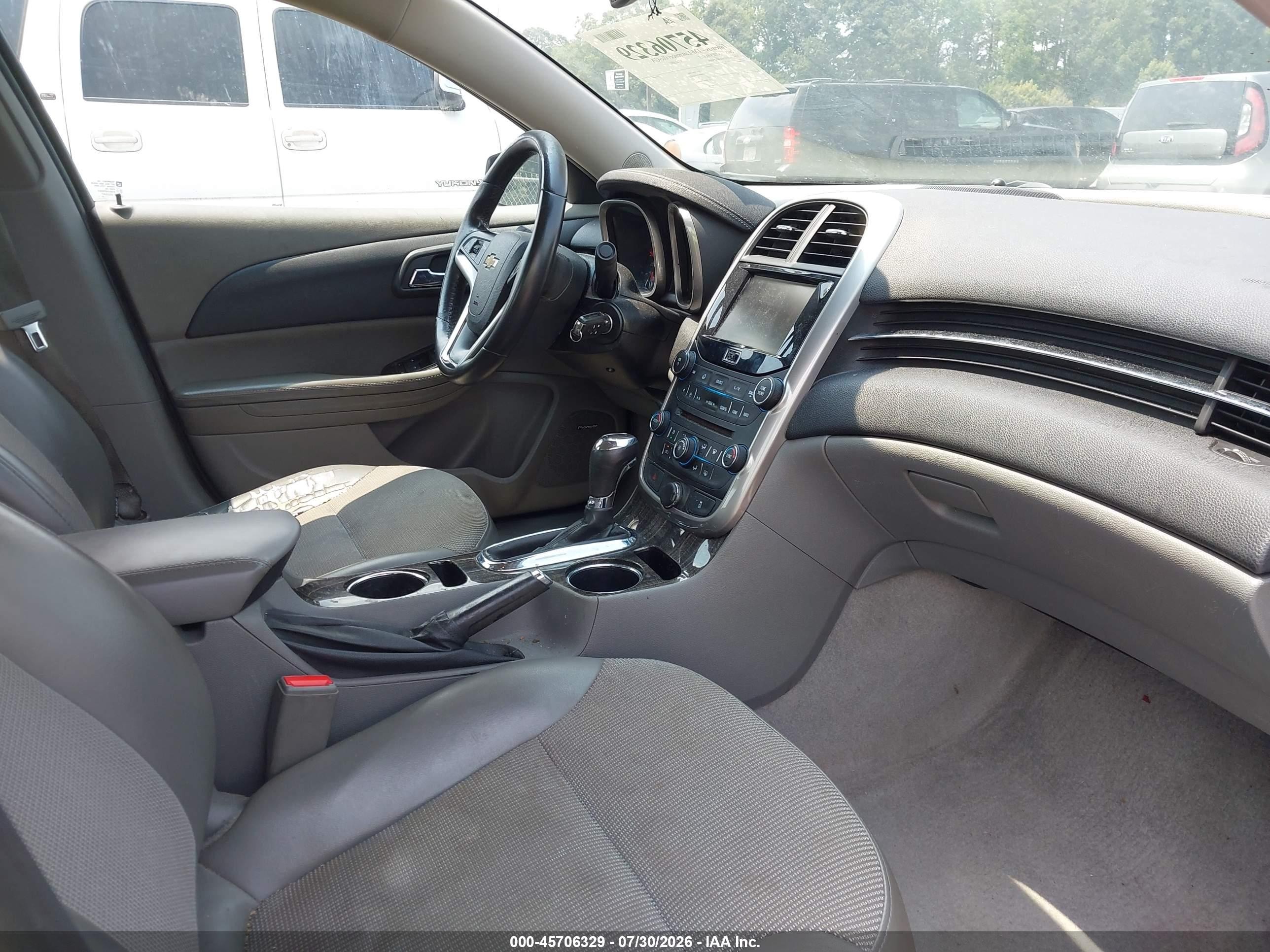 2015 Chevrolet Malibu 2lt White vin: 1G11D5SL8FF250498