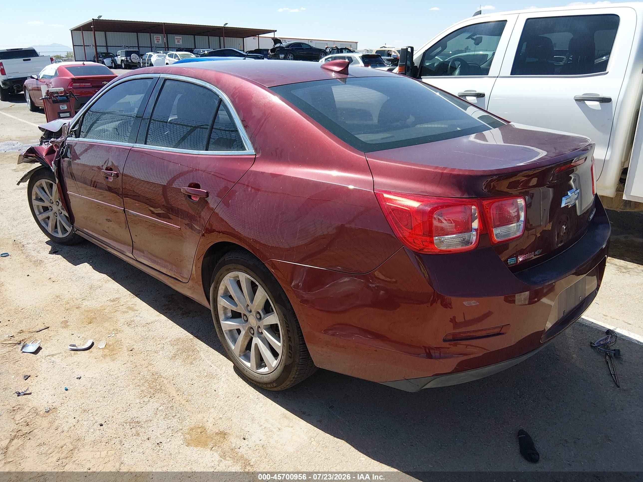 2015 Chevrolet Malibu 2lt Maroon vin: 1G11D5SL8FF275675