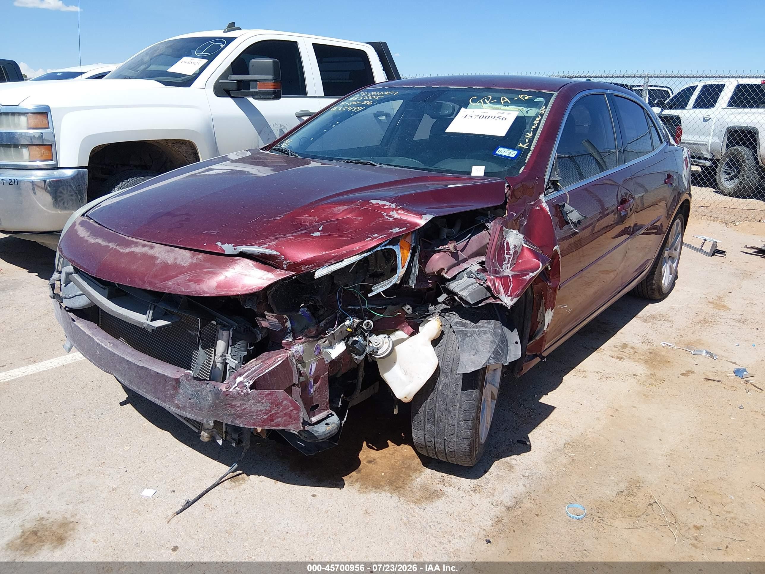2015 Chevrolet Malibu 2lt Maroon vin: 1G11D5SL8FF275675