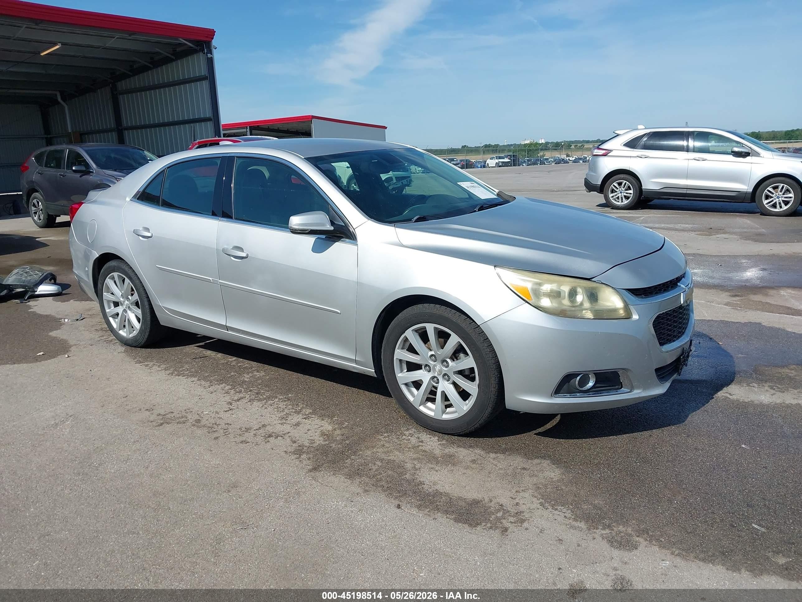 2015 Chevrolet Malibu 2lt Серебряный vin: 1G11D5SL8FF305287