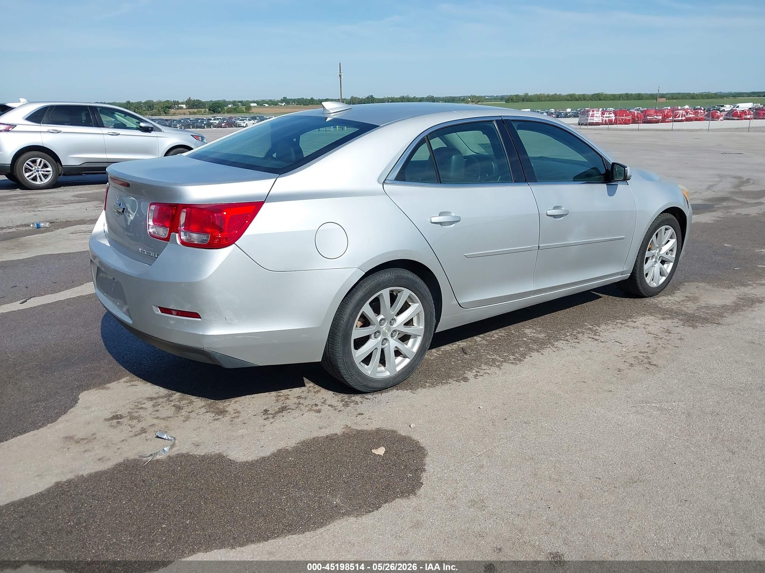 2015 Chevrolet Malibu 2lt Silver vin: 1G11D5SL8FF305287