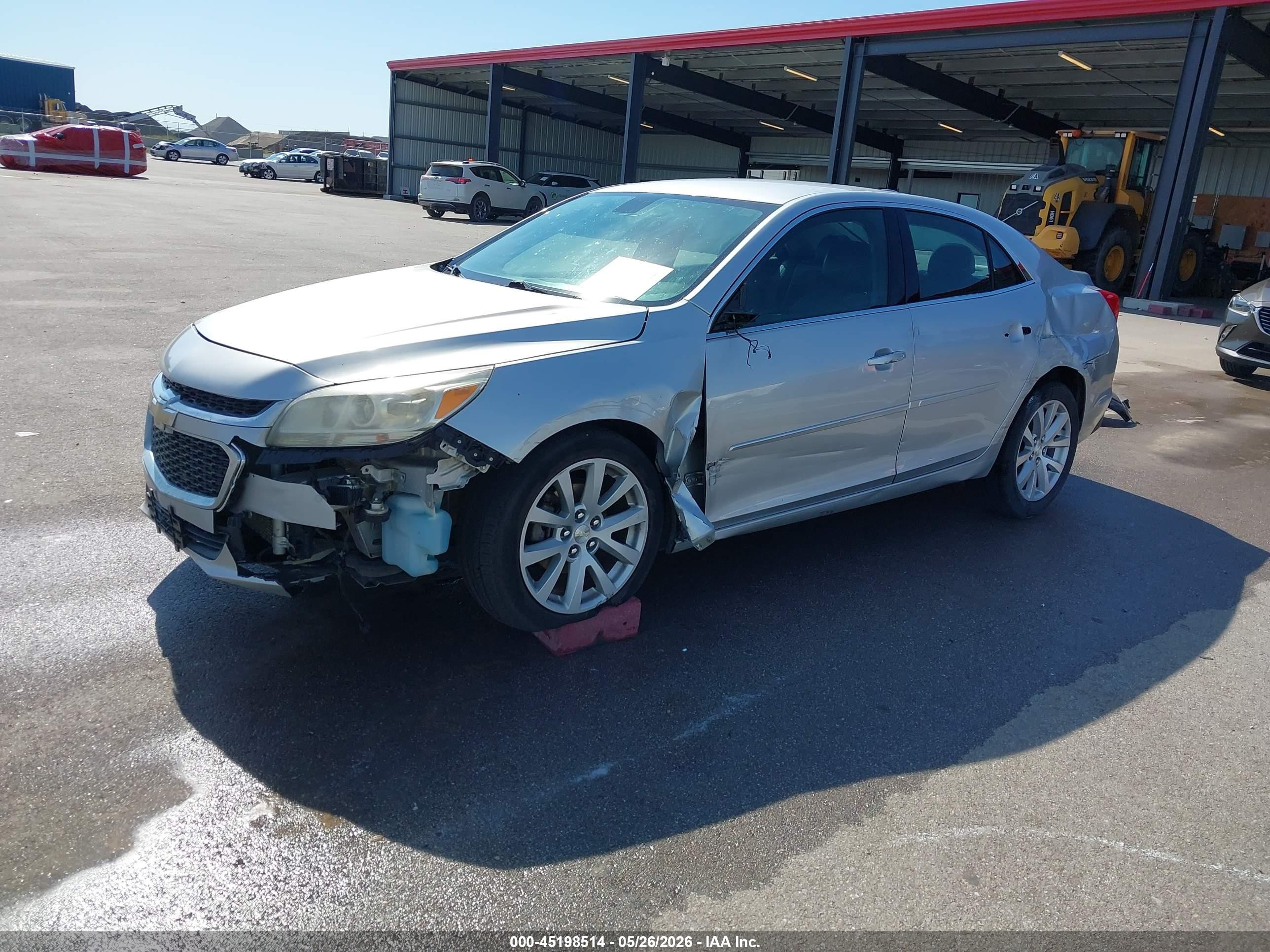 2015 Chevrolet Malibu 2lt Silver vin: 1G11D5SL8FF305287