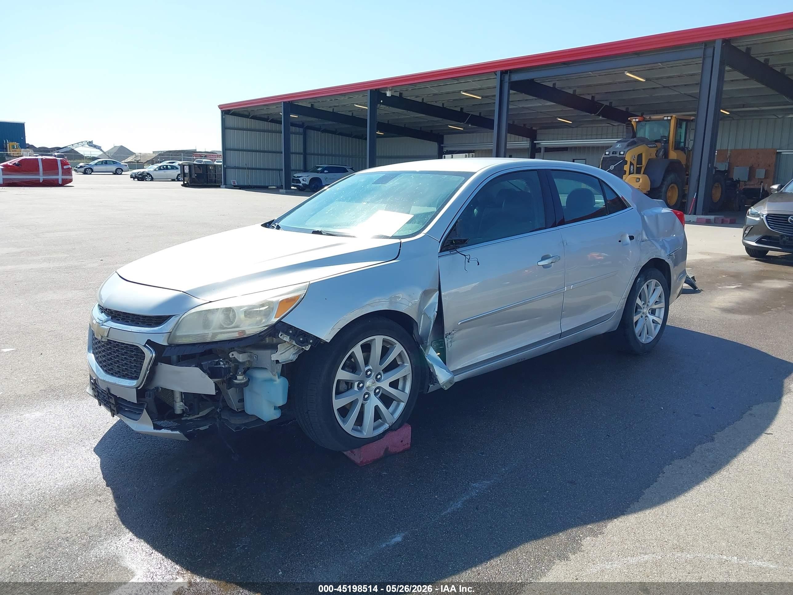 2015 Chevrolet Malibu 2lt Silver vin: 1G11D5SL8FF305287
