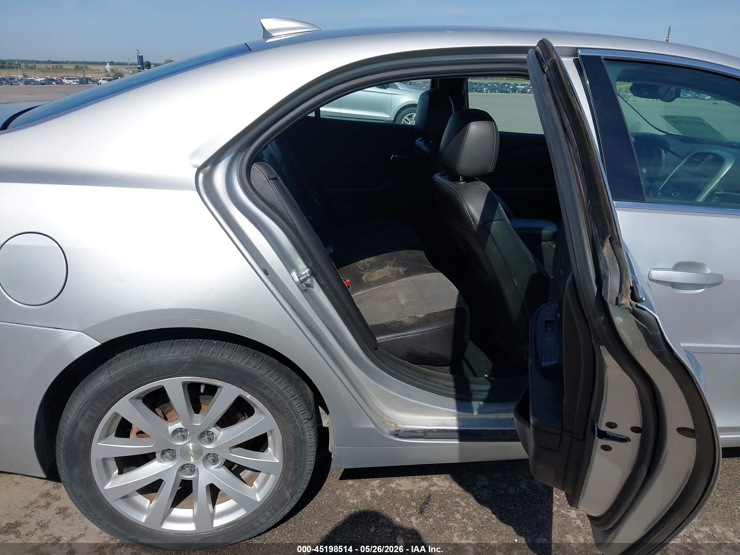 2015 Chevrolet Malibu 2lt Silver vin: 1G11D5SL8FF305287