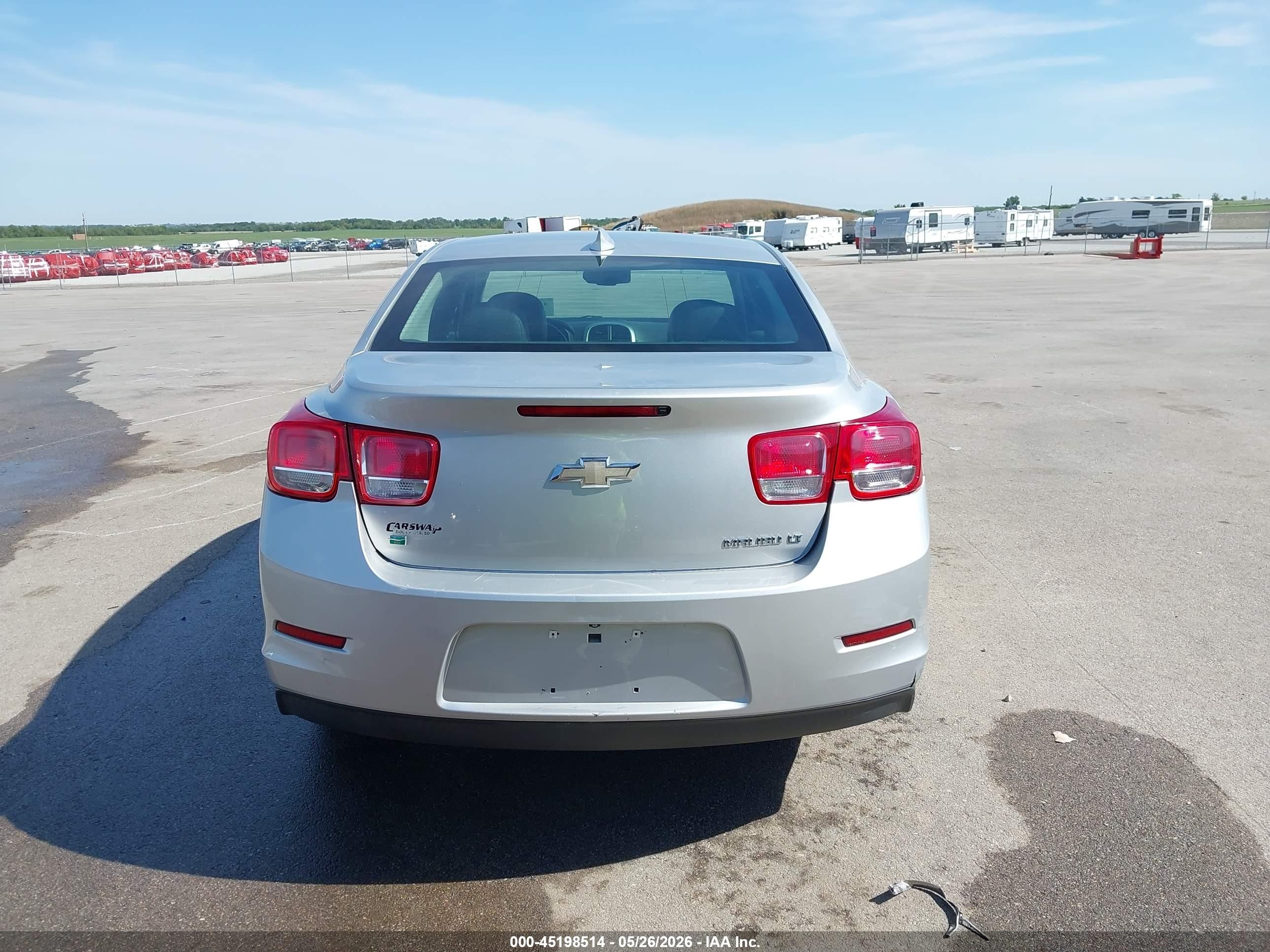 2015 Chevrolet Malibu 2lt Silver vin: 1G11D5SL8FF305287