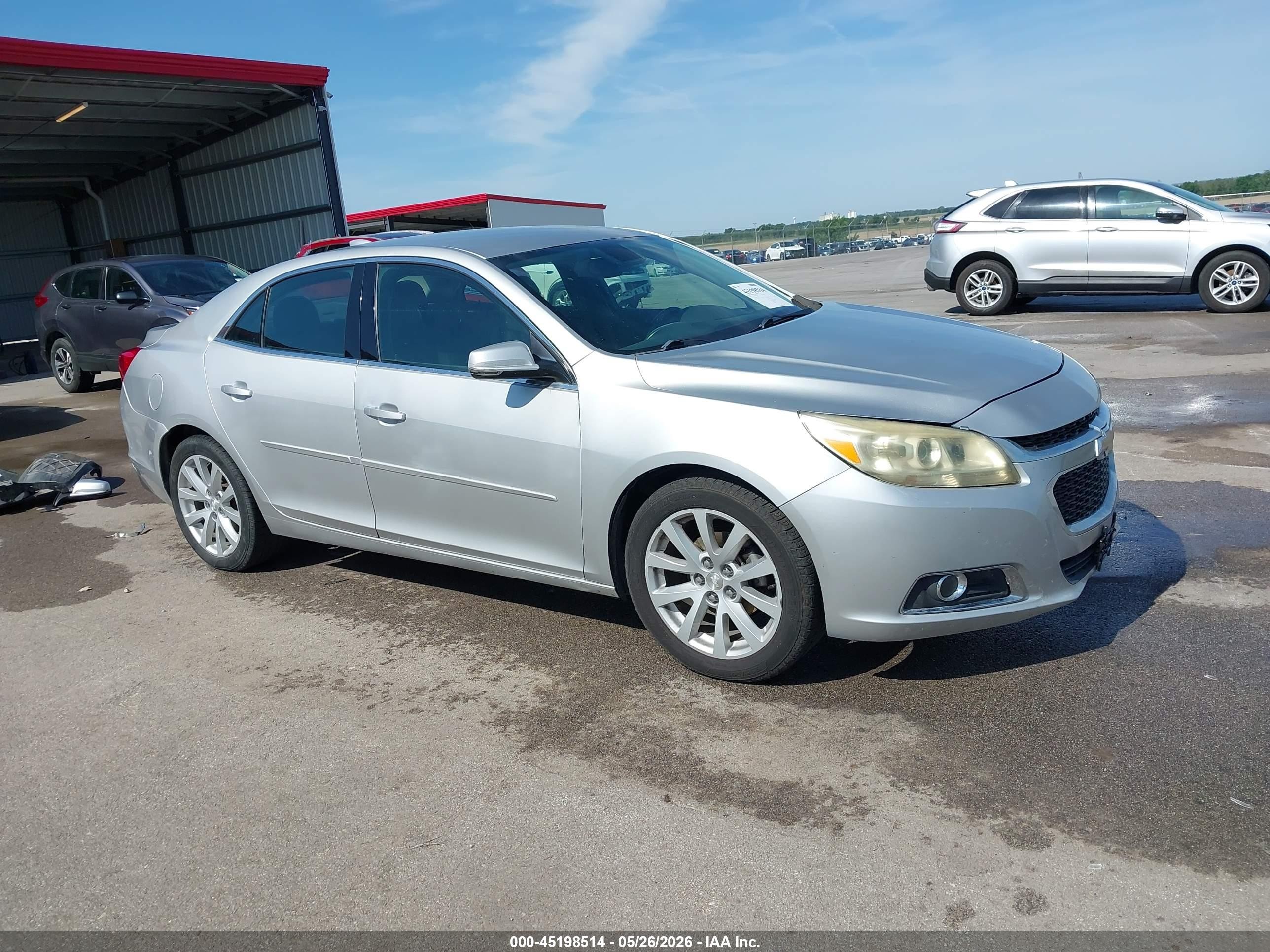 2015 Chevrolet Malibu 2lt Silver vin: 1G11D5SL8FF305287