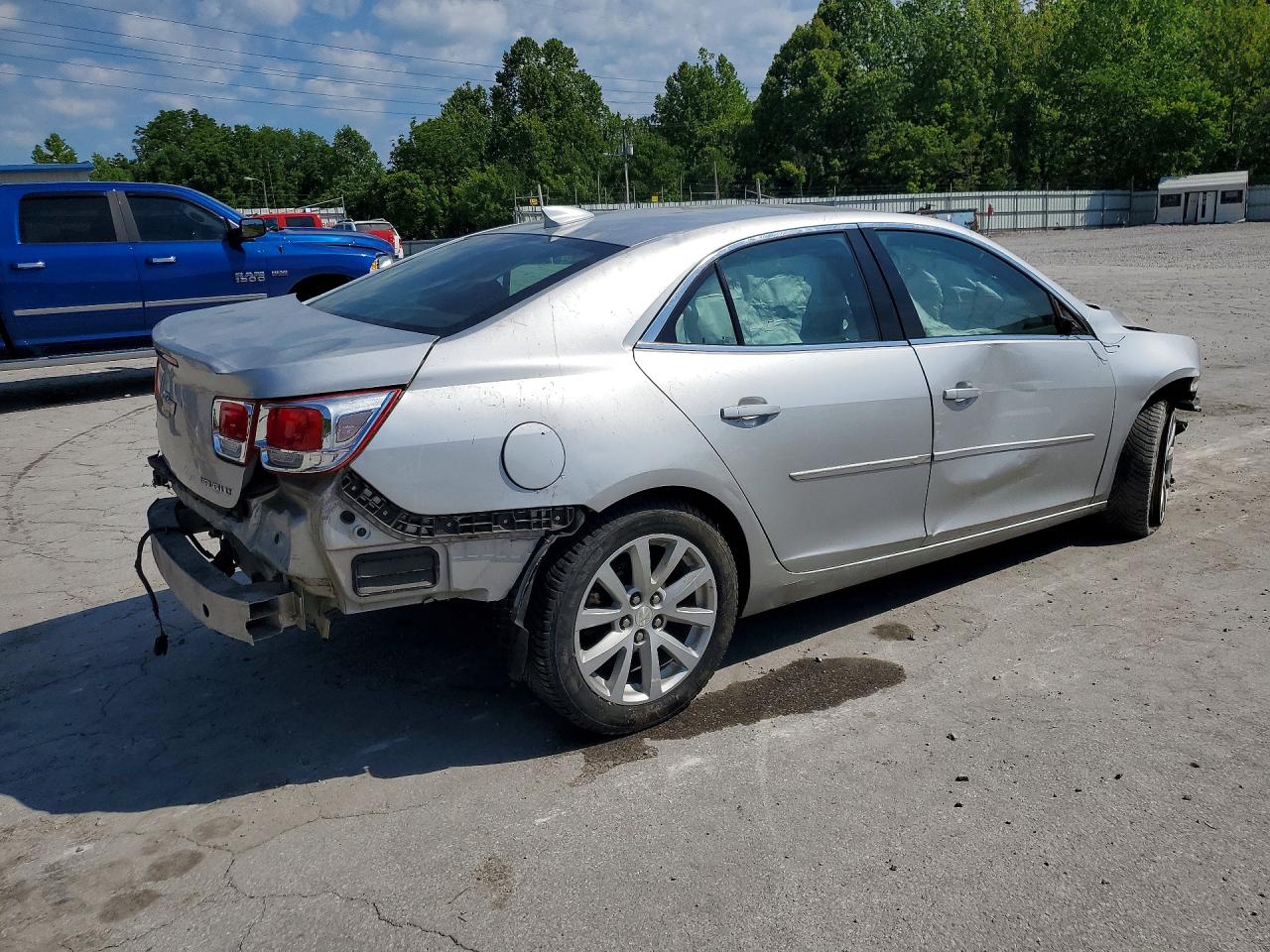 2015 Chevrolet Malibu 2lt Silver vin: 1G11D5SL8FU124024