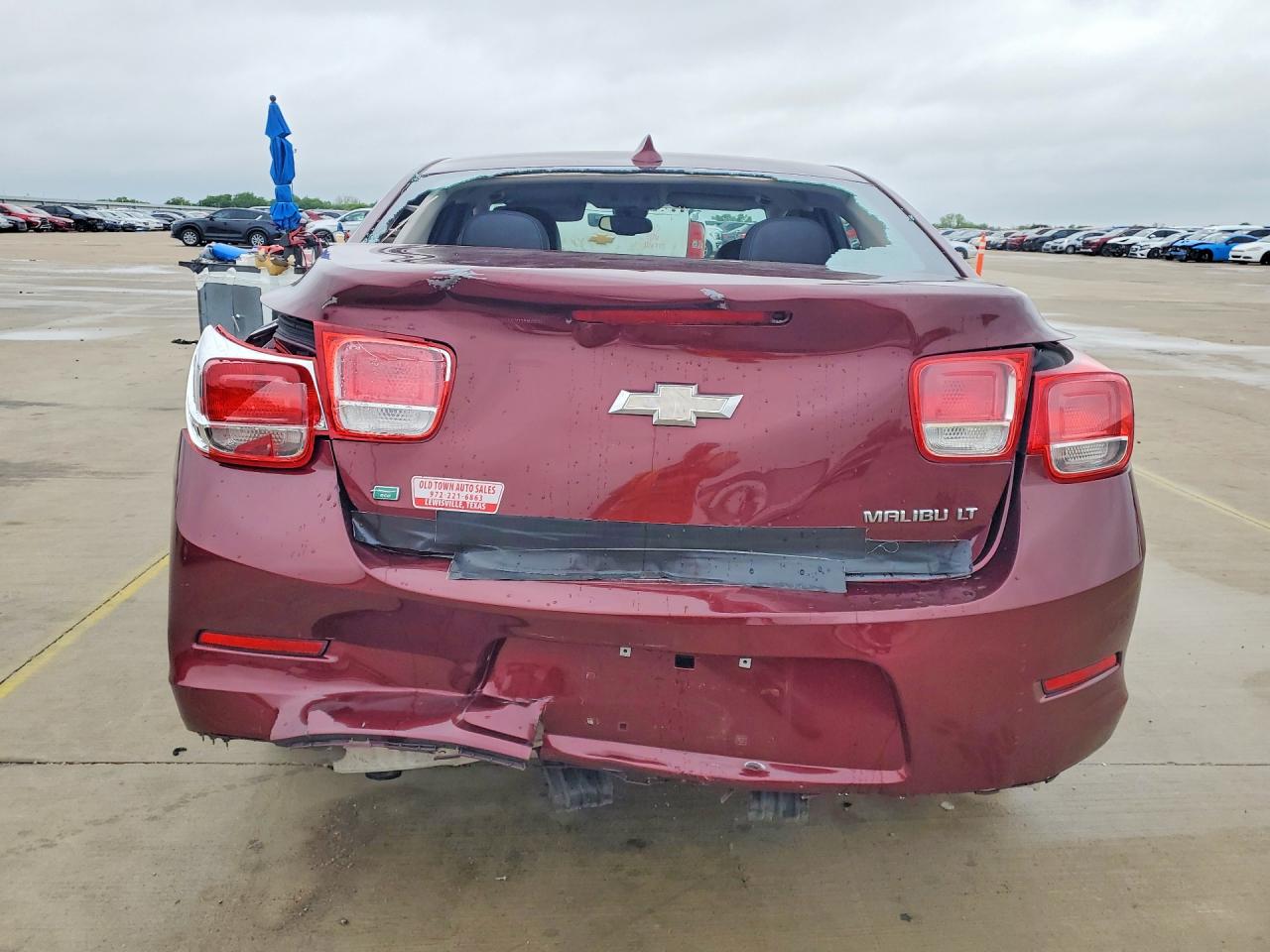 2015 Chevrolet Malibu 2lt Maroon vin: 1G11D5SL9FF103574