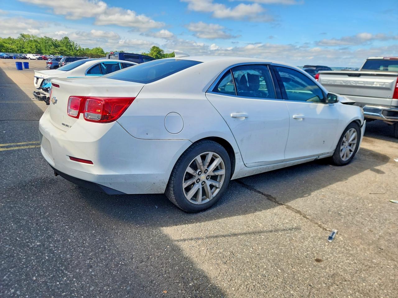 2015 Chevrolet Malibu 2lt White vin: 1G11D5SL9FF172975