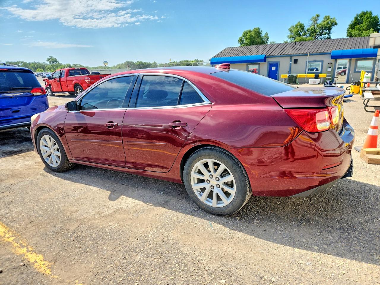 2015 Chevrolet Malibu 2lt Burgundy vin: 1G11D5SL9FF306738