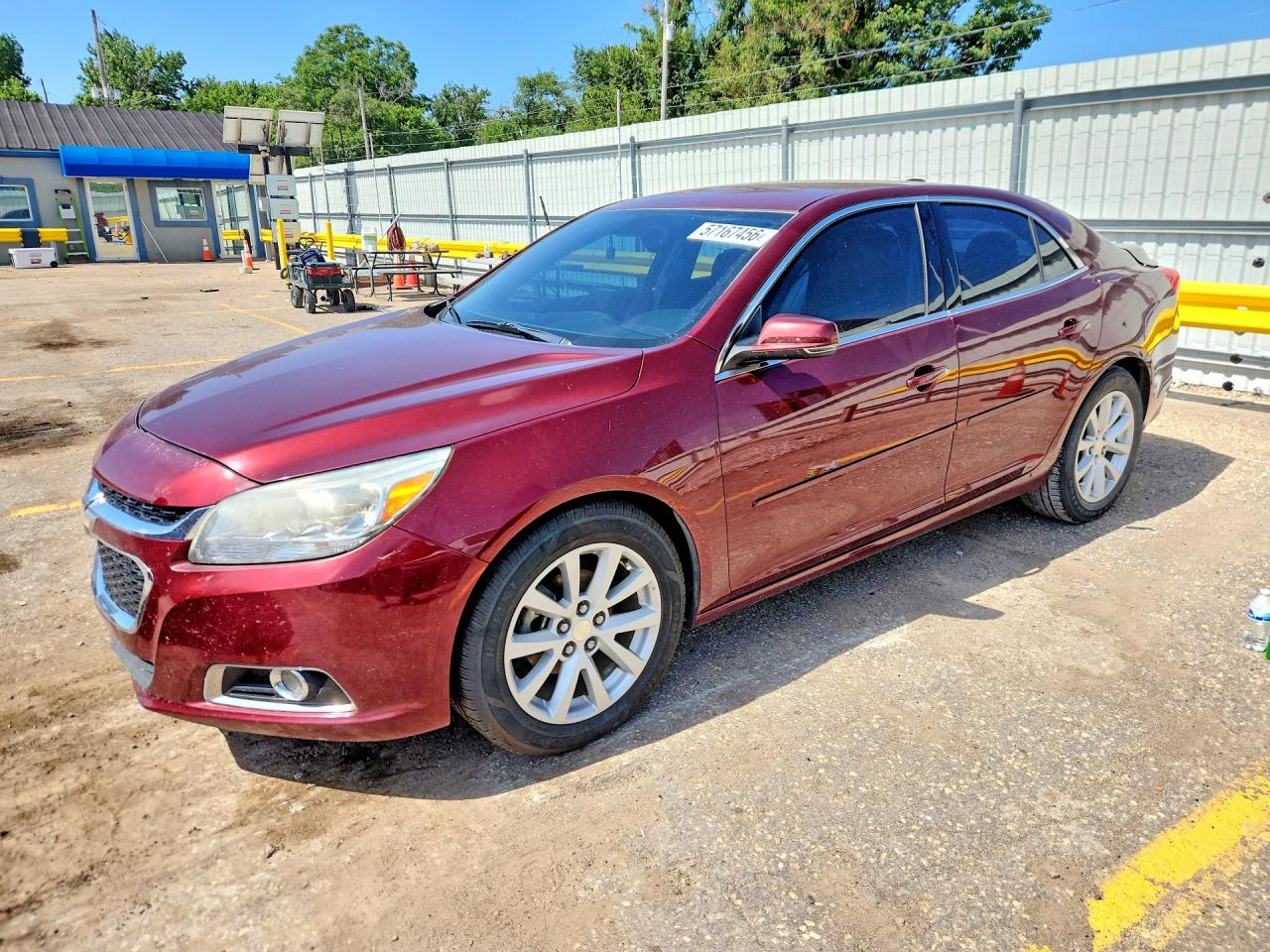 2015 Chevrolet Malibu 2lt Burgundy vin: 1G11D5SL9FF306738