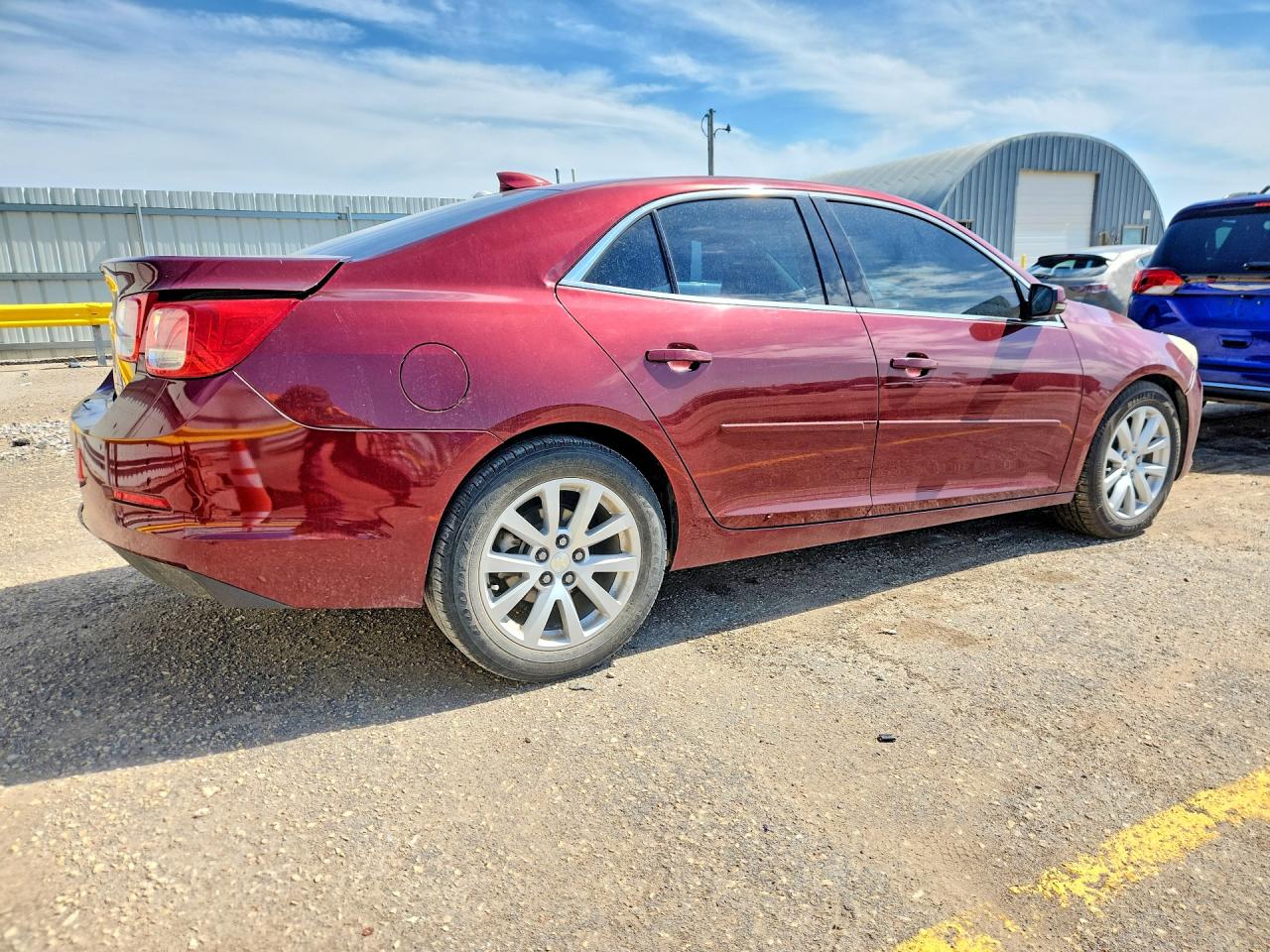 2015 Chevrolet Malibu 2lt Burgundy vin: 1G11D5SL9FF306738