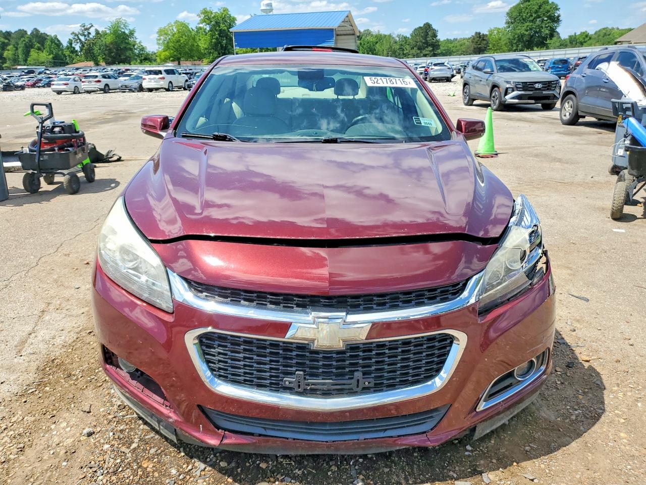2015 Chevrolet Malibu 2lt Burgundy vin: 1G11D5SL9FF349797