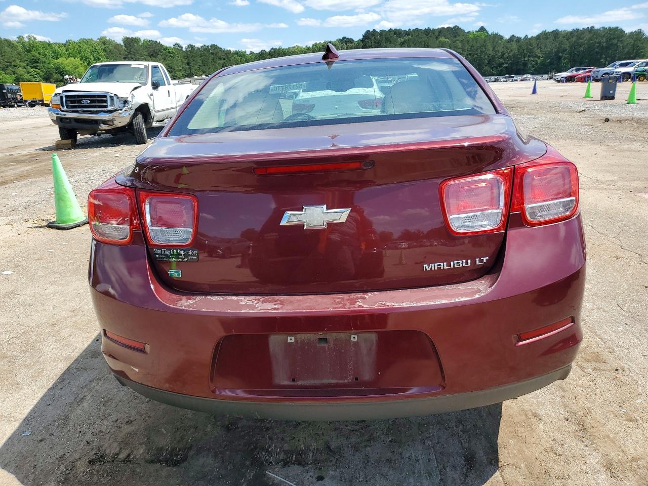 2015 Chevrolet Malibu 2lt Burgundy vin: 1G11D5SL9FF349797