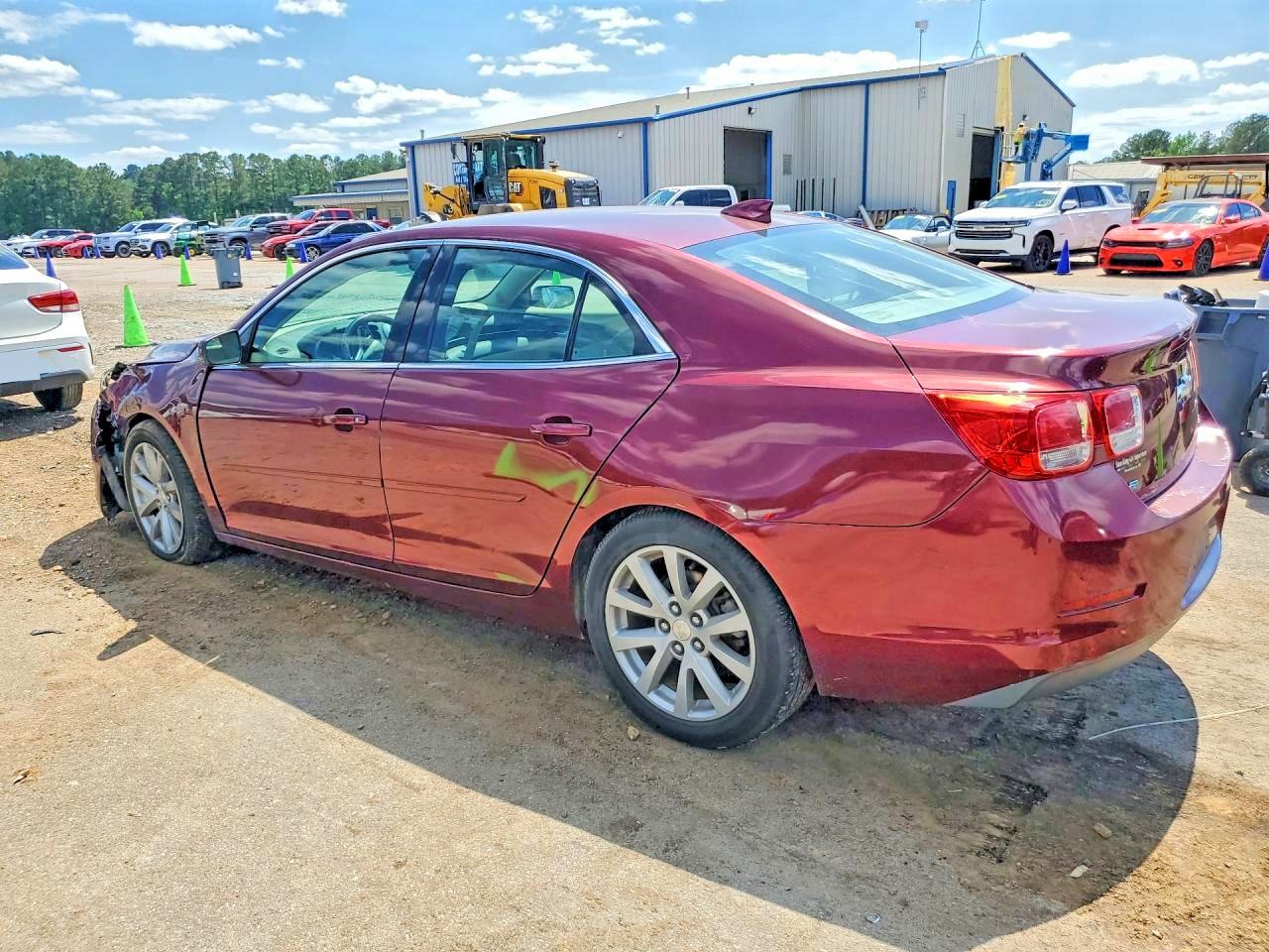 2015 Chevrolet Malibu 2lt Burgundy vin: 1G11D5SL9FF349797
