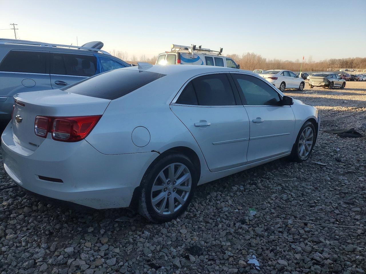 2015 Chevrolet Malibu 2lt White vin: 1G11D5SL9FU117955
