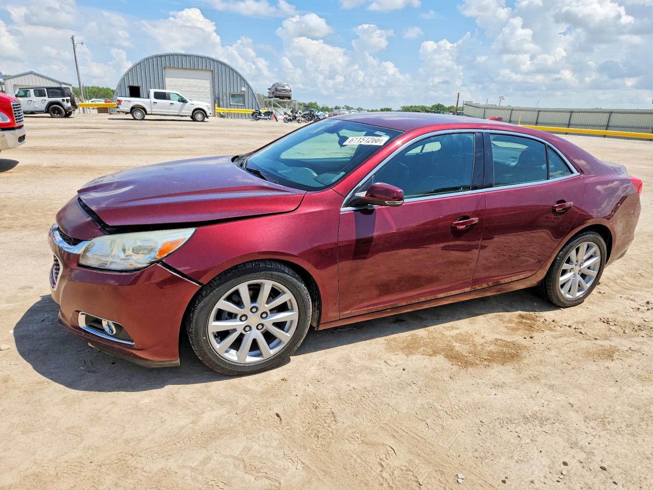 2015 Chevrolet Malibu 2lt Темно-бордовый vin: 1G11D5SLXFF130654