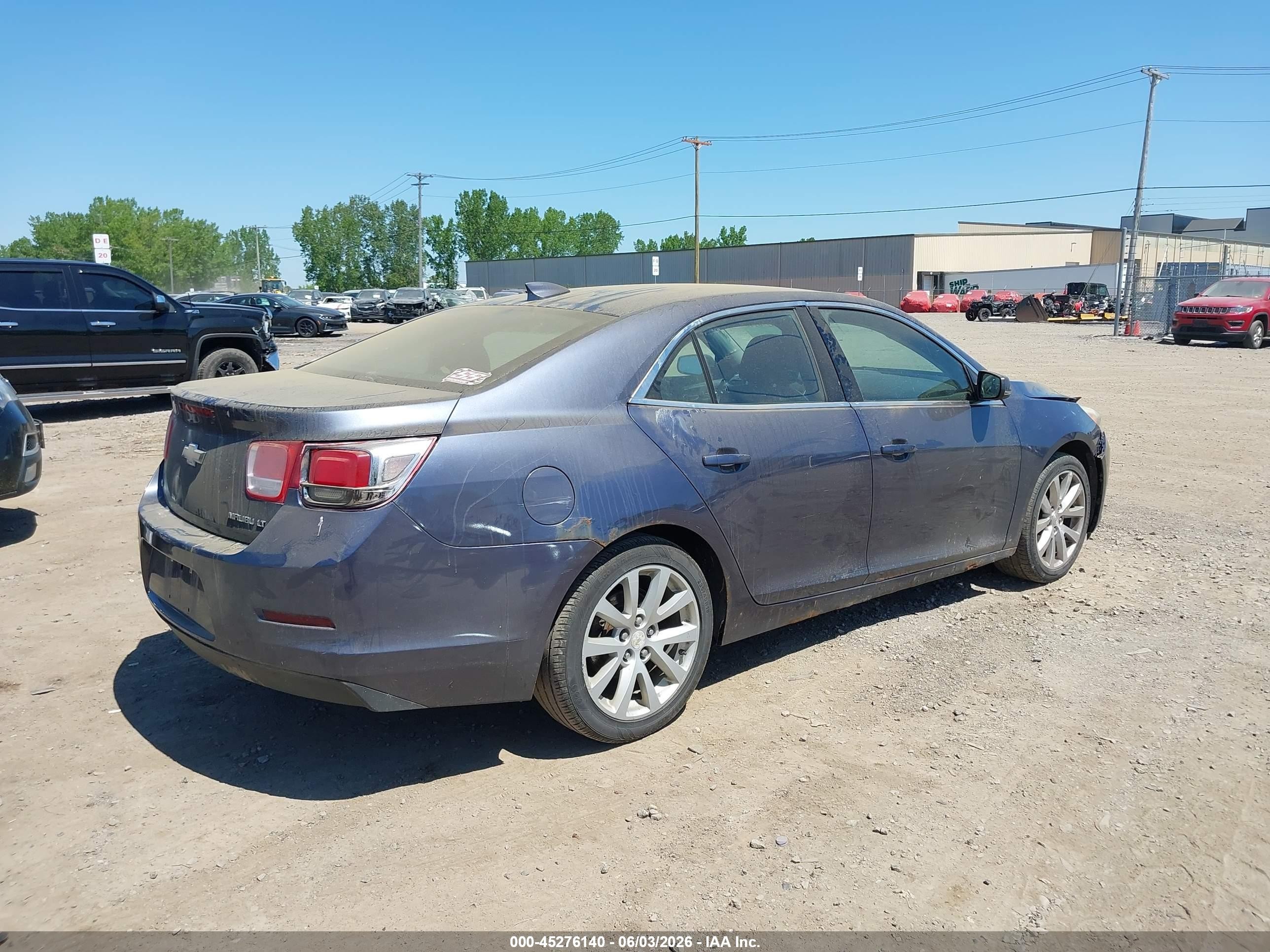 2015 Chevrolet Malibu 2lt Blue vin: 1G11D5SLXFF147602