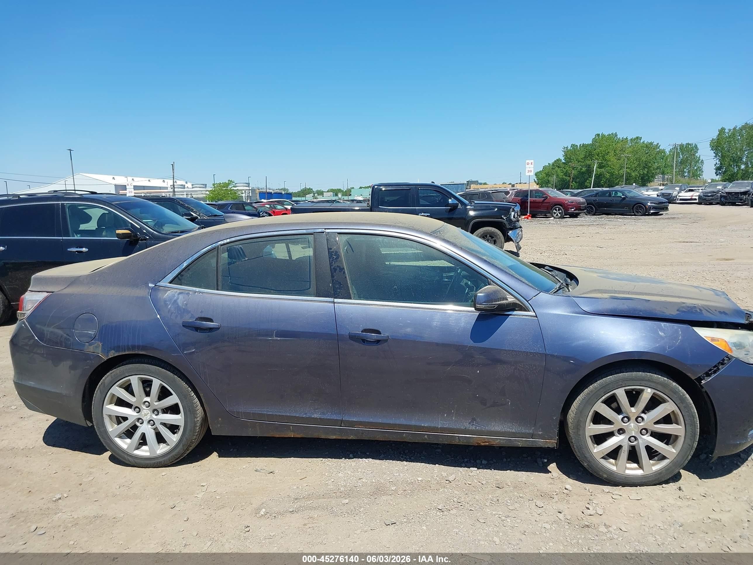 2015 Chevrolet Malibu 2lt Blue vin: 1G11D5SLXFF147602