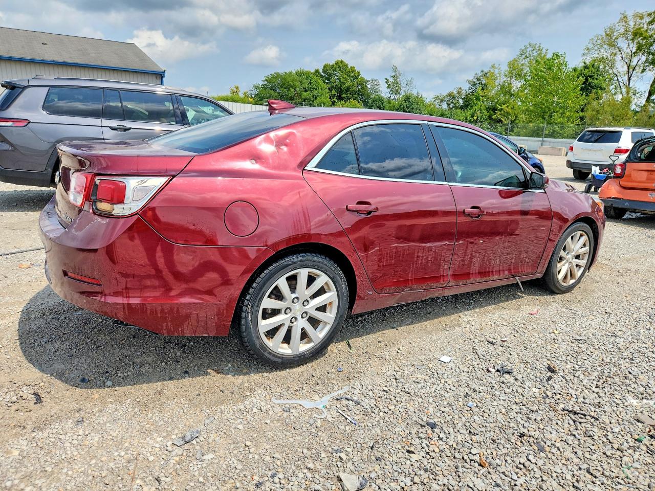 2015 Chevrolet Malibu 2lt Бордовый vin: 1G11D5SLXFF181216