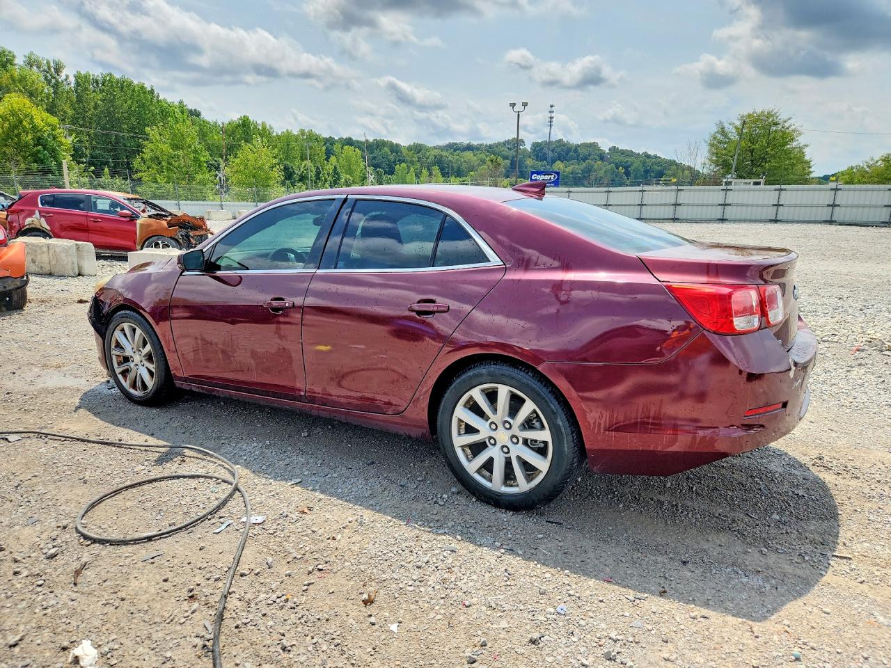 2015 Chevrolet Malibu 2lt Бордовый vin: 1G11D5SLXFF181216
