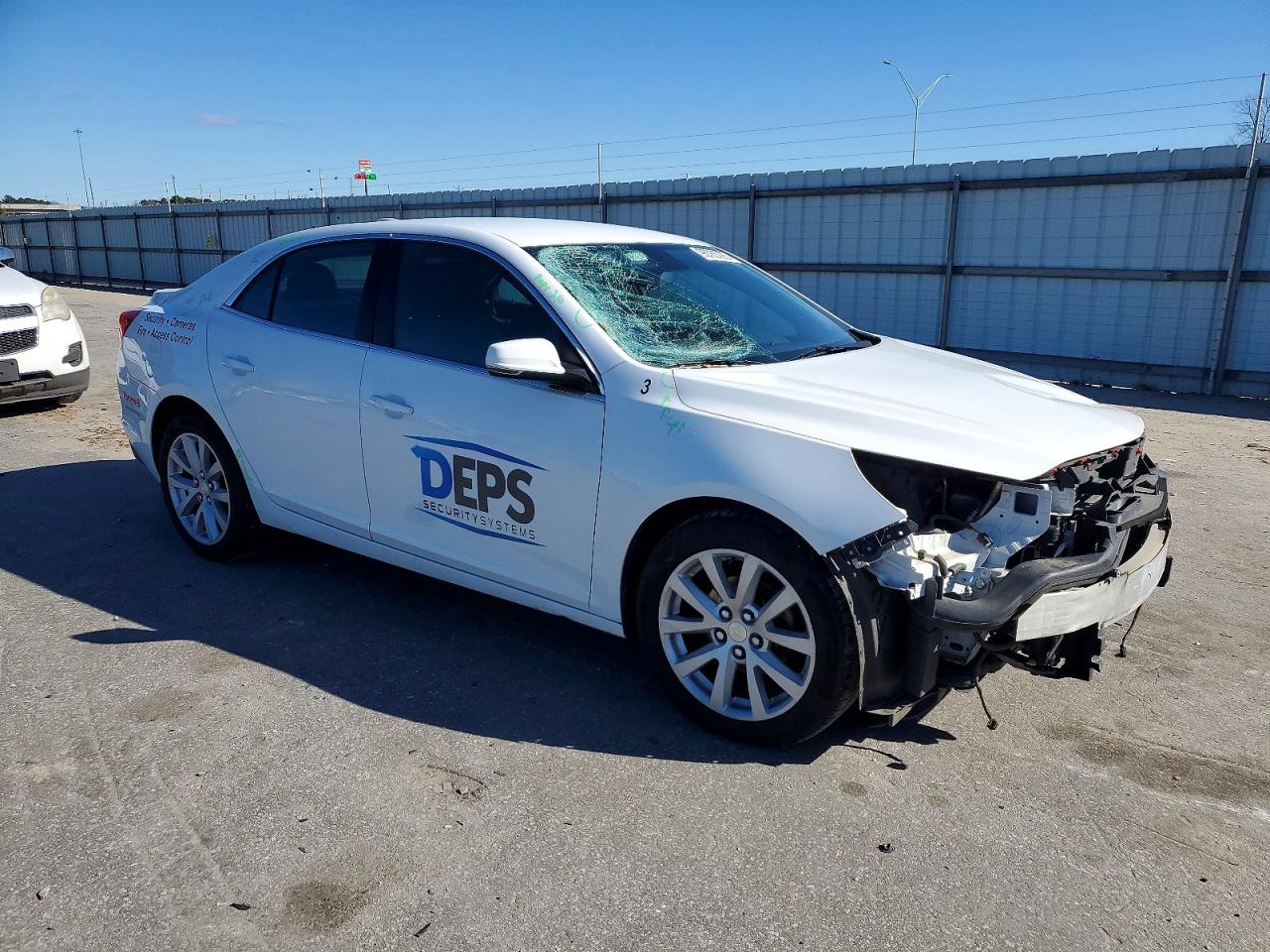 2015 Chevrolet Malibu 2lt White vin: 1G11D5SLXFF230012