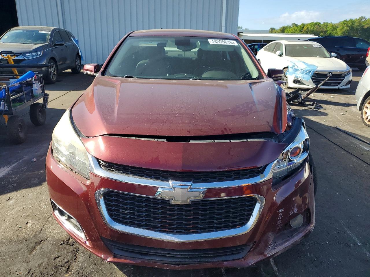 2015 Chevrolet Malibu 2lt Burgundy vin: 1G11D5SLXFF318008