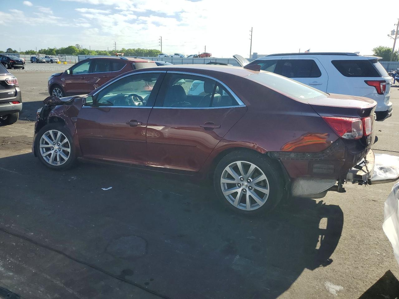 2015 Chevrolet Malibu 2lt Burgundy vin: 1G11D5SLXFF318008