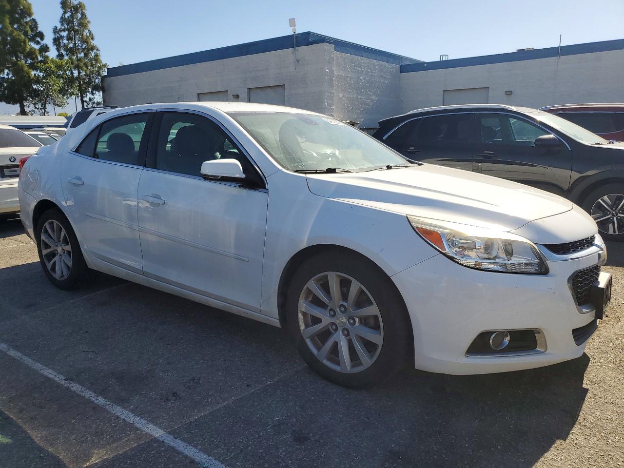 2015 Chevrolet Malibu 2lt Белый vin: 1G11D5SLXFF325587