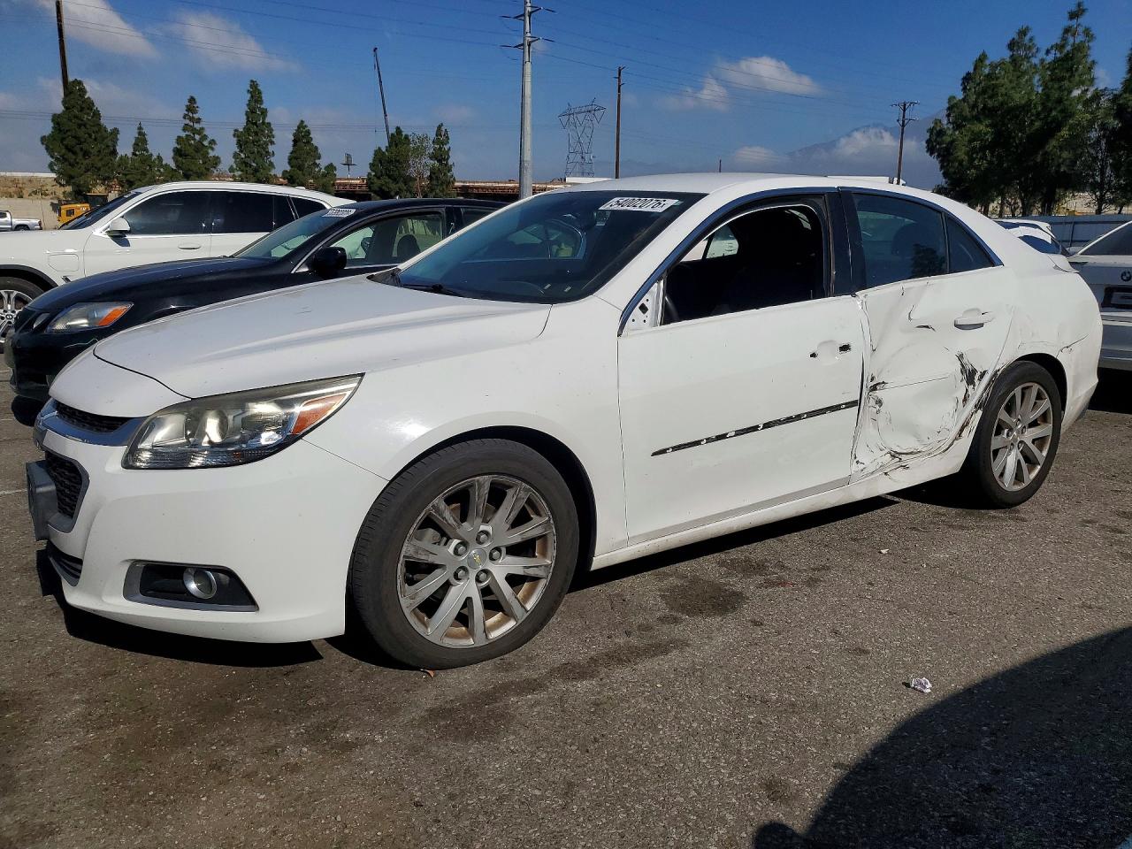 2015 Chevrolet Malibu 2lt Белый vin: 1G11D5SLXFF325587