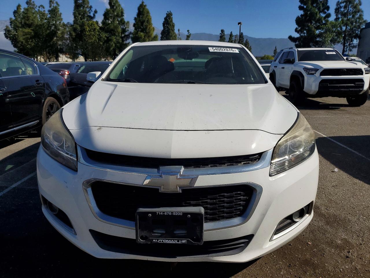 2015 Chevrolet Malibu 2lt Белый vin: 1G11D5SLXFF325587