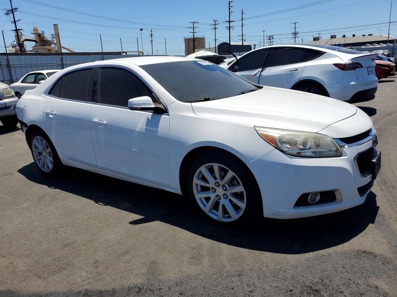 2015 Chevrolet Malibu 2lt White vin: 1G11D5SLXFF327419