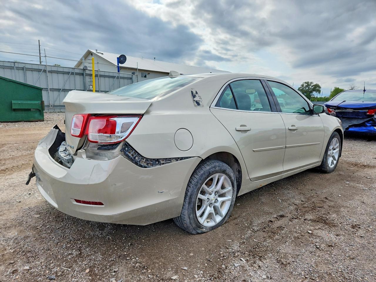 2013 Chevrolet Malibu 1lt Beige vin: 1G11D5SR1DF160577
