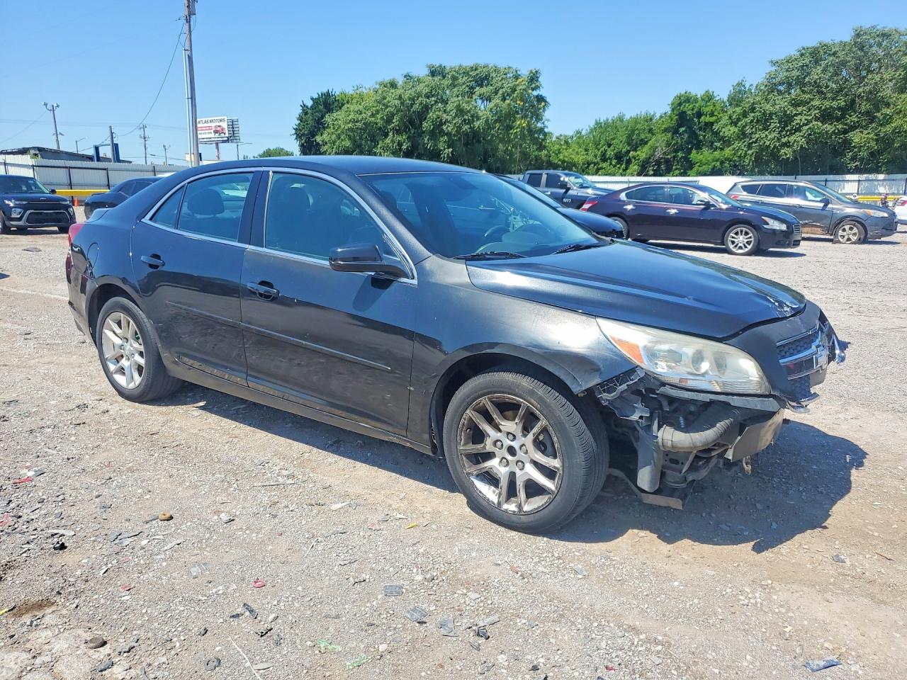 2013 Chevrolet Malibu 1lt Black vin: 1G11D5SR1DF170963