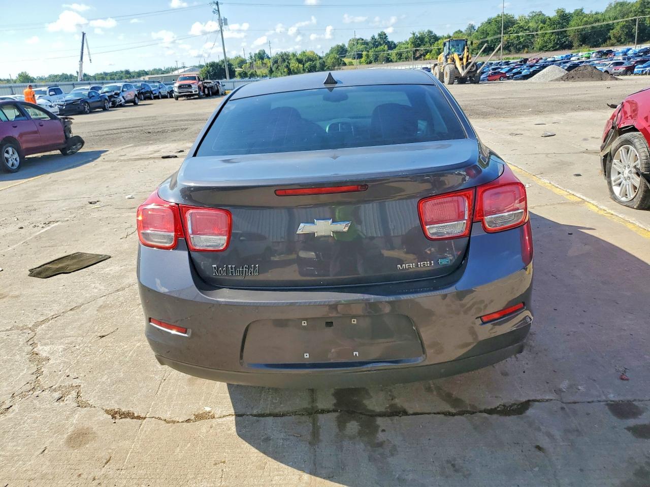 2013 Chevrolet Malibu 1lt Серый vin: 1G11D5SR2DF147501