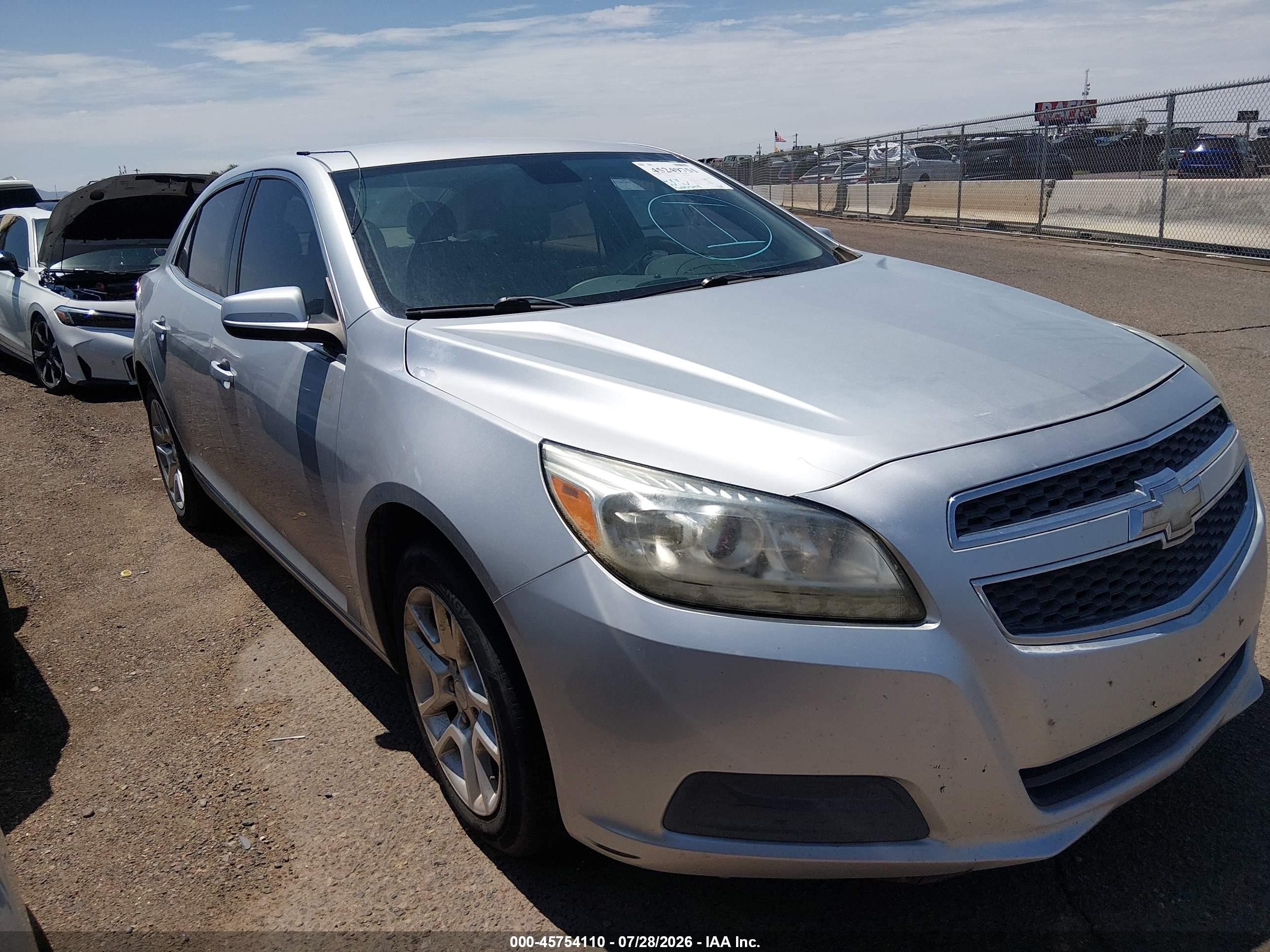 2013 Chevrolet Malibu Eco Silver vin: 1G11D5SR5DF154006
