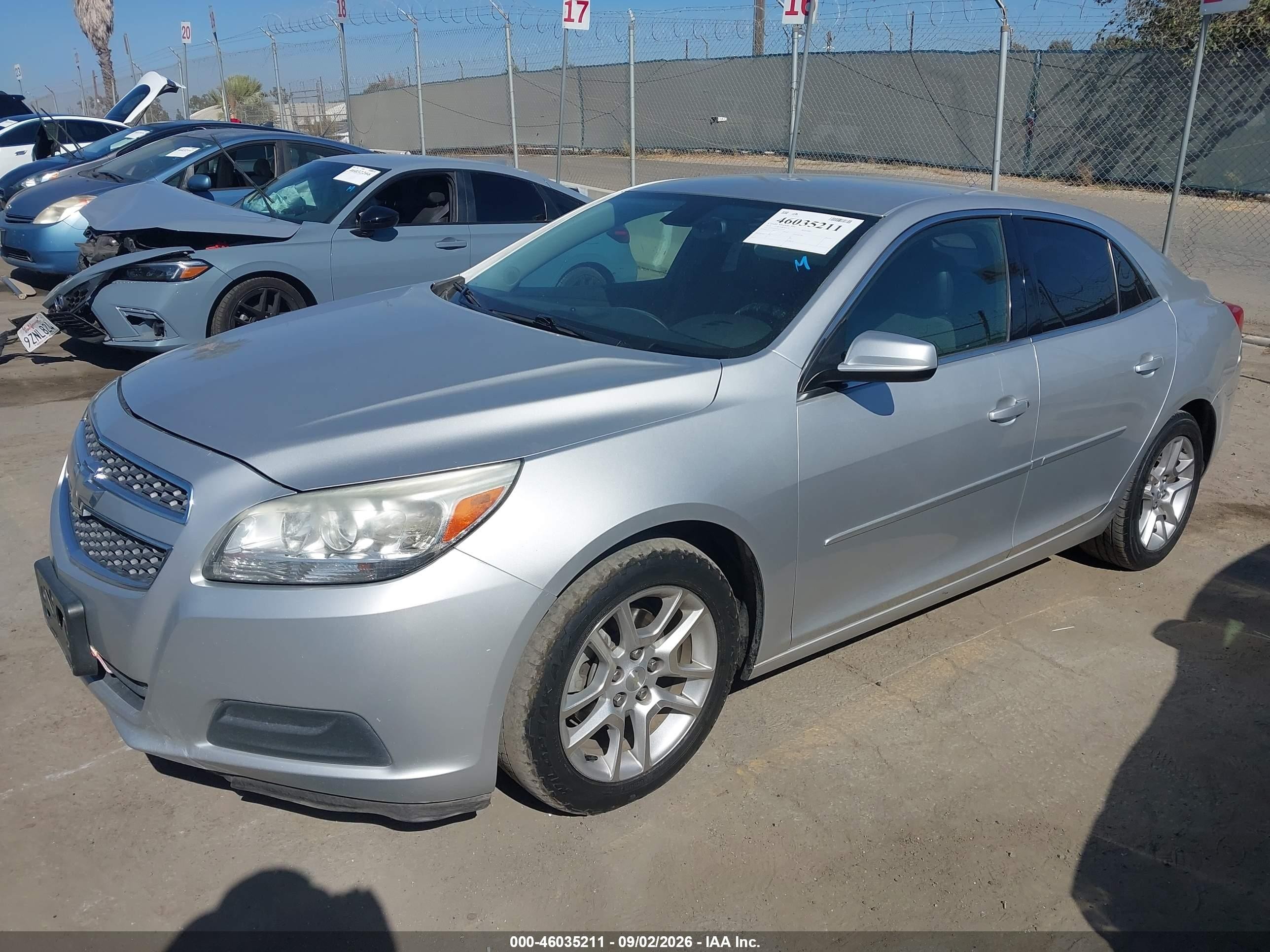 2013 Chevrolet Malibu Eco Silver vin: 1G11D5SR5DF216455